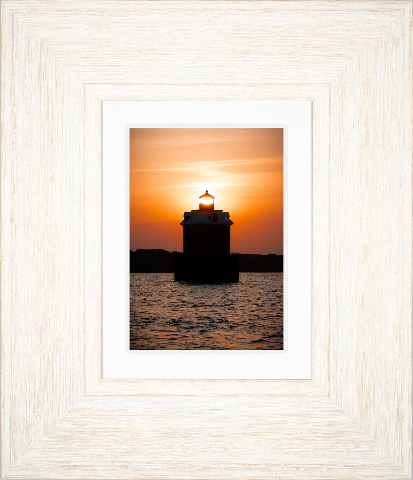 Sunfire Through Sandy Point Light