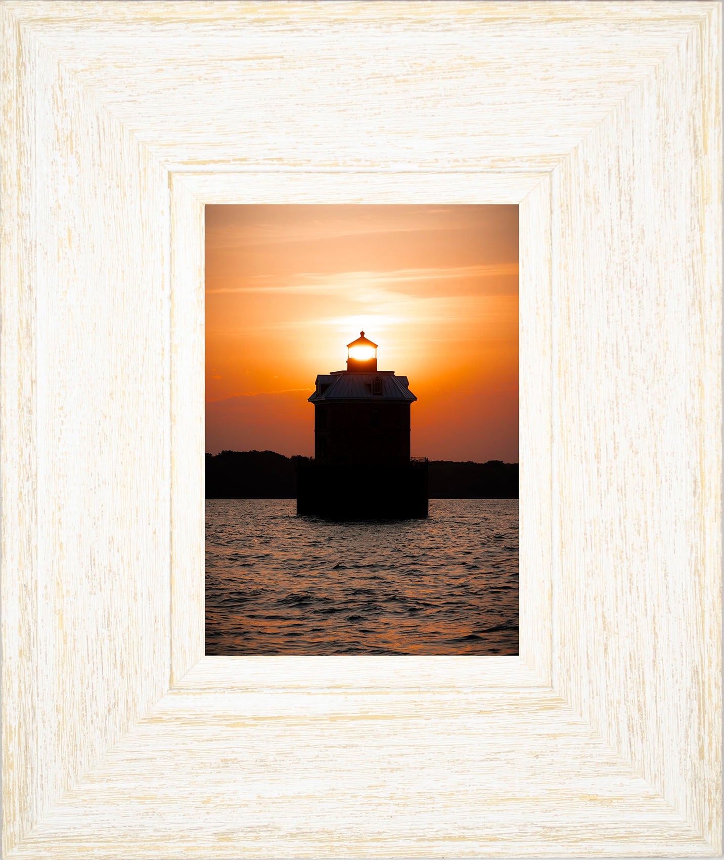Sunfire Through Sandy Point Light