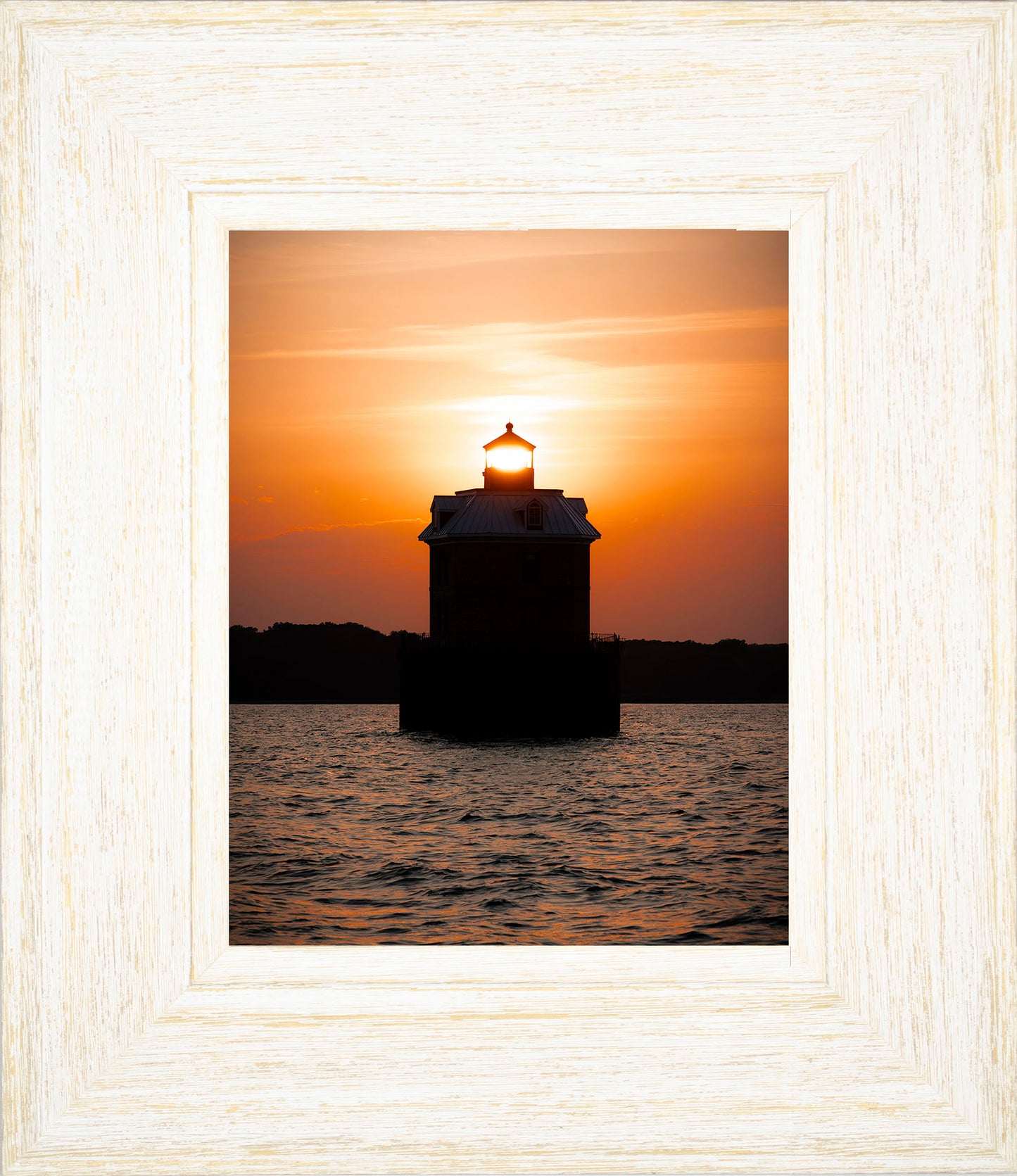 Sunfire Through Sandy Point Light