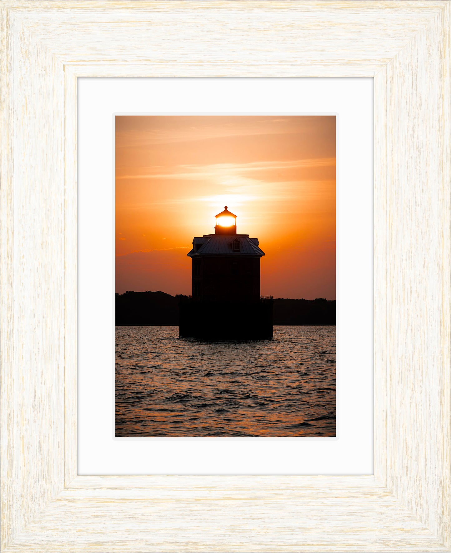 Sunfire Through Sandy Point Light