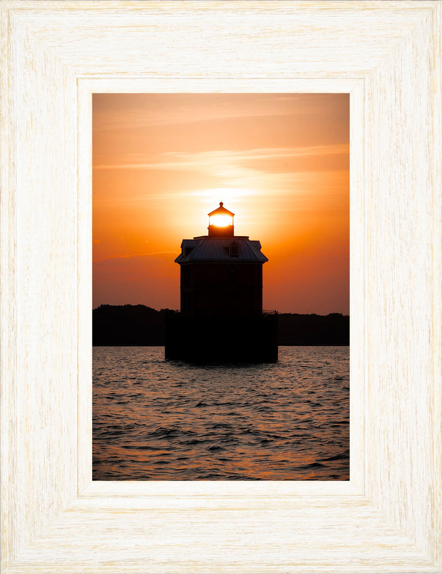 Sunfire Through Sandy Point Light