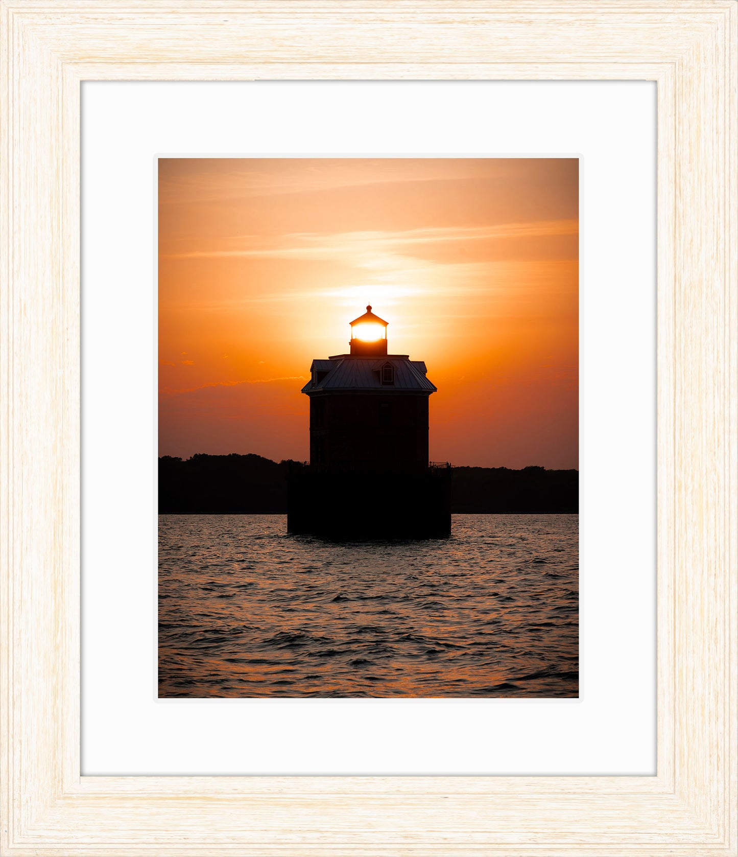 Sunfire Through Sandy Point Light