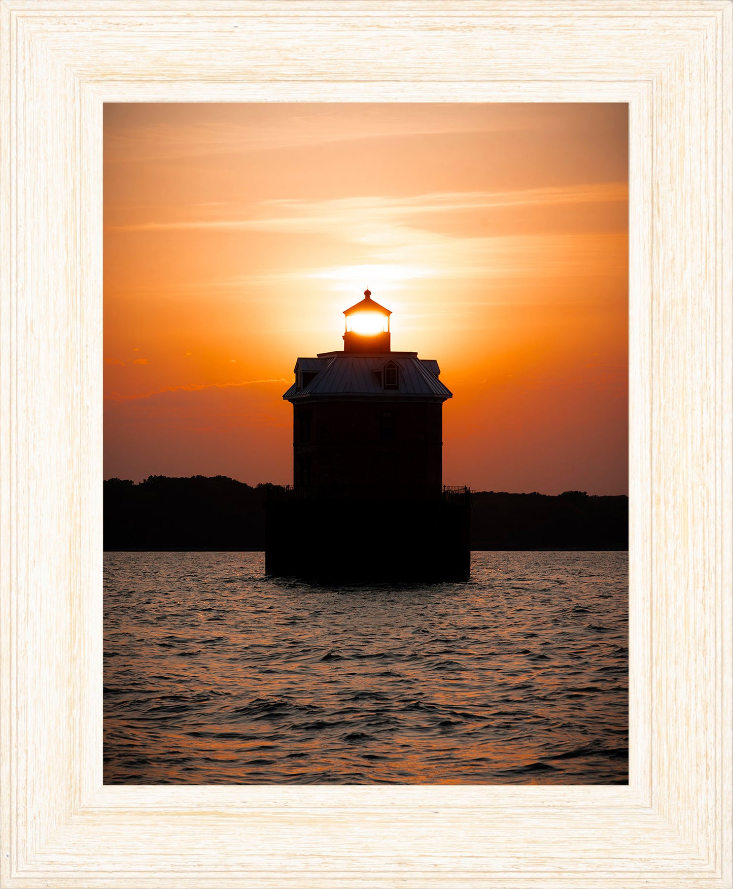 Sunfire Through Sandy Point Light