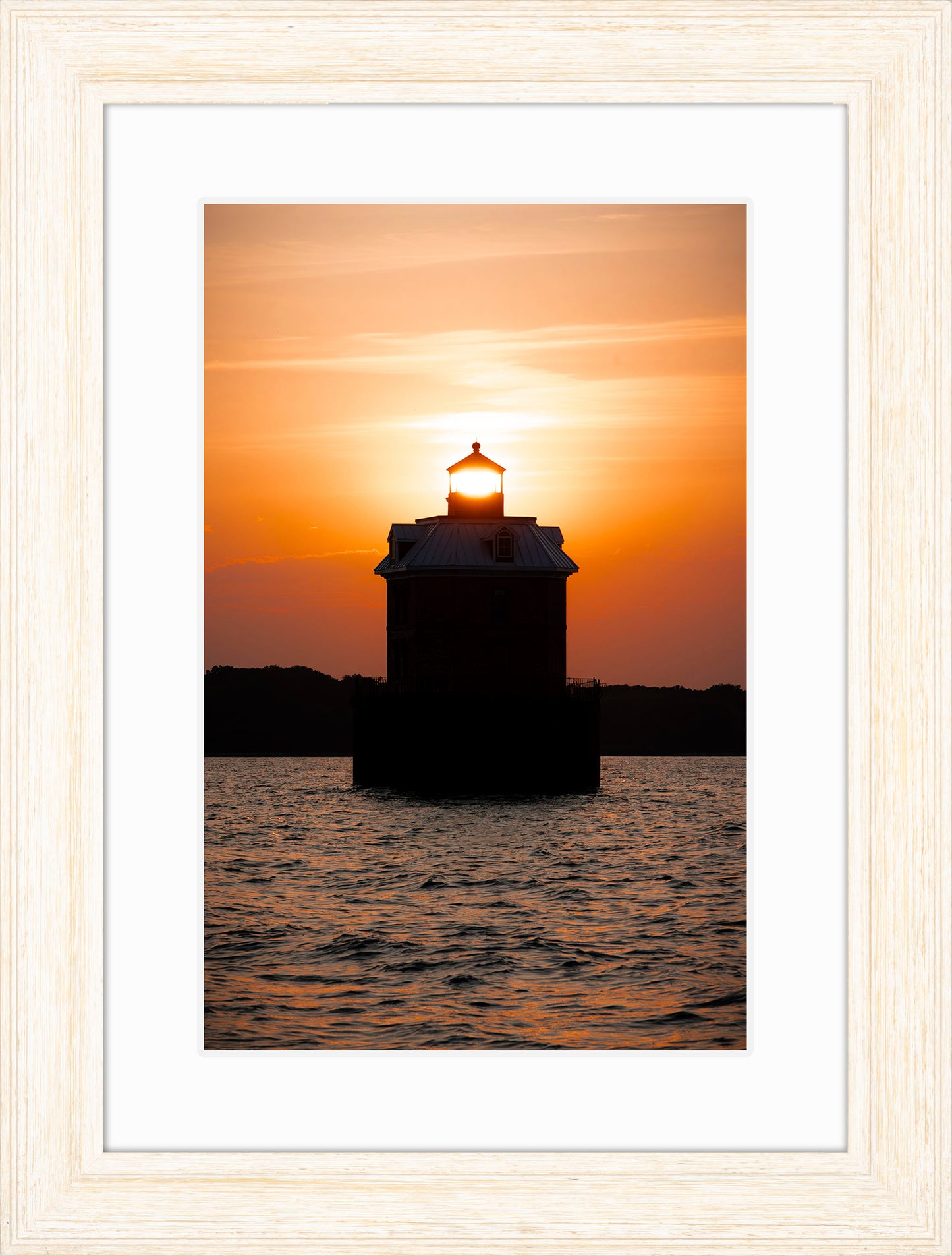 Sunfire Through Sandy Point Light