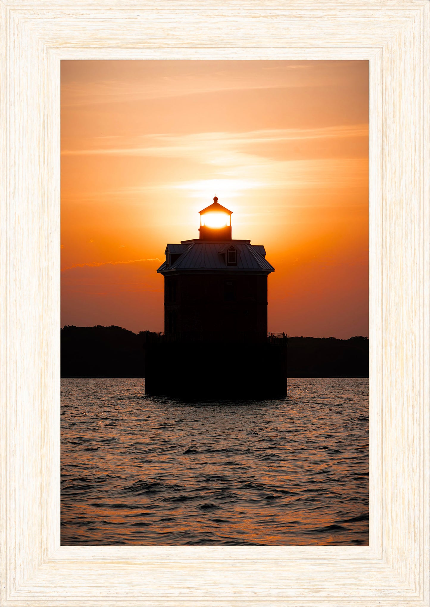 Sunfire Through Sandy Point Light