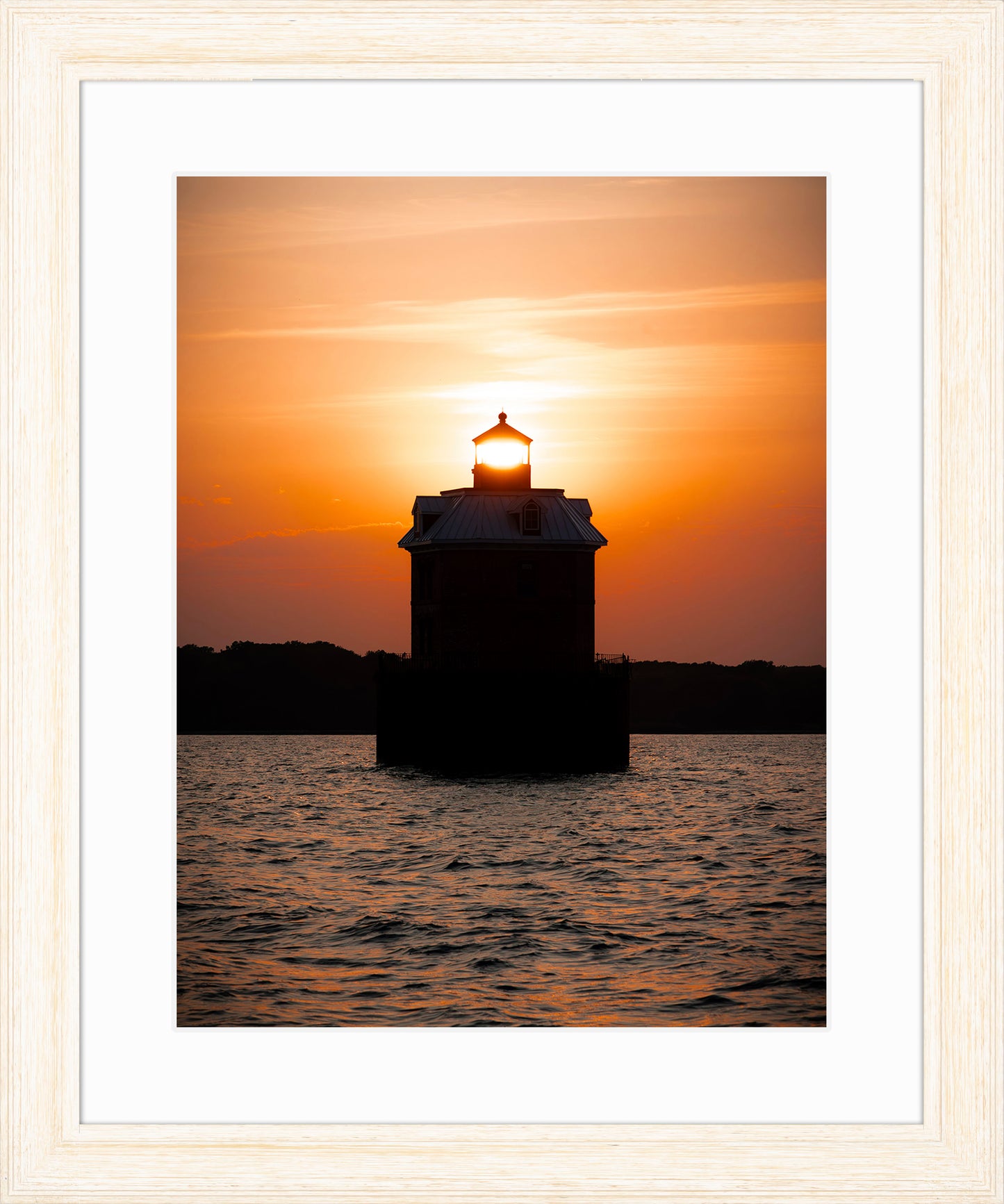 Sunfire Through Sandy Point Light