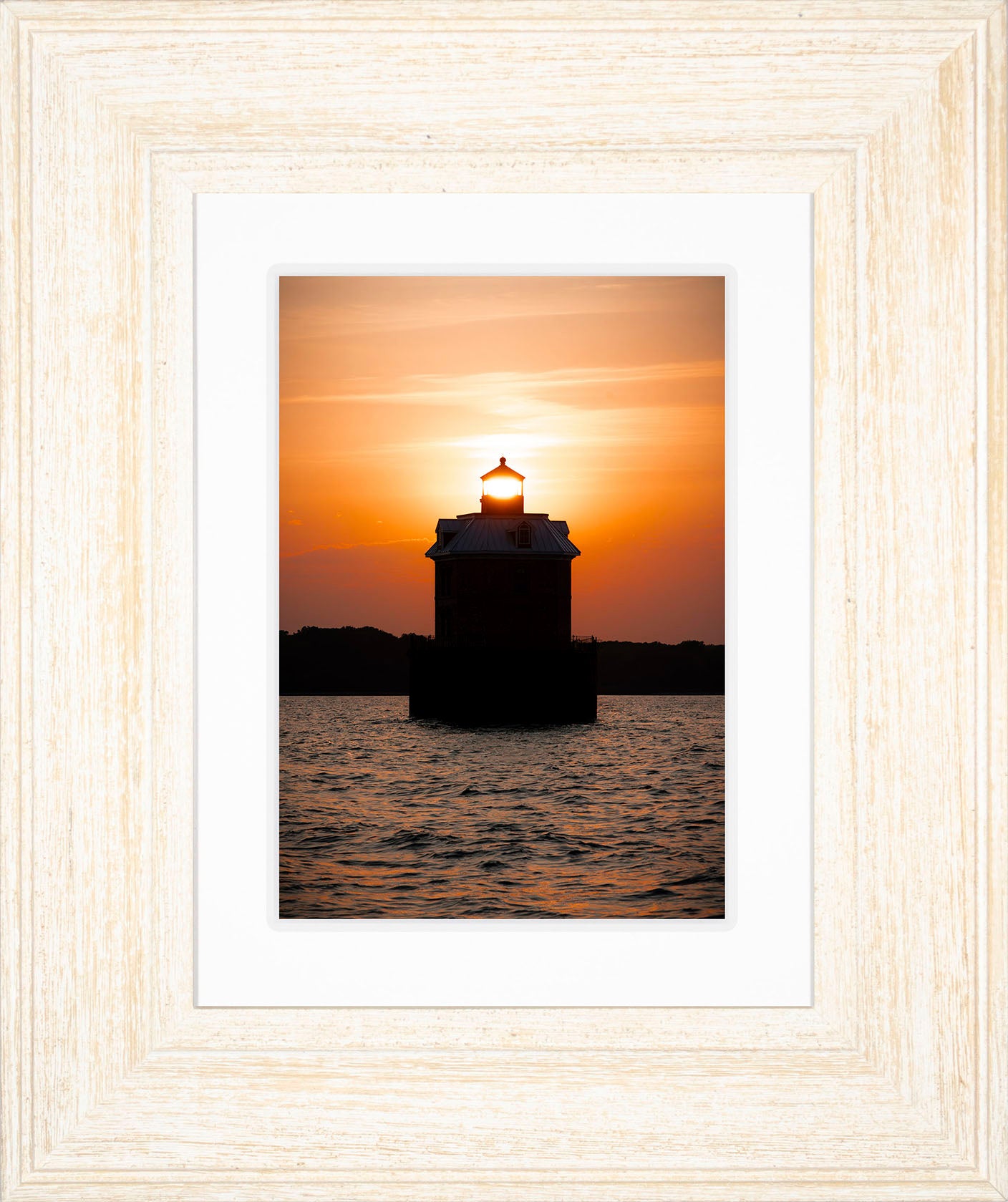 Sunfire Through Sandy Point Light