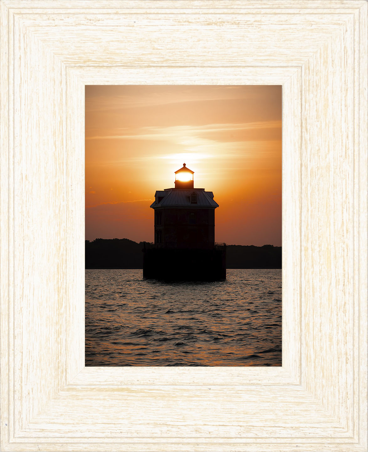Sunfire Through Sandy Point Light