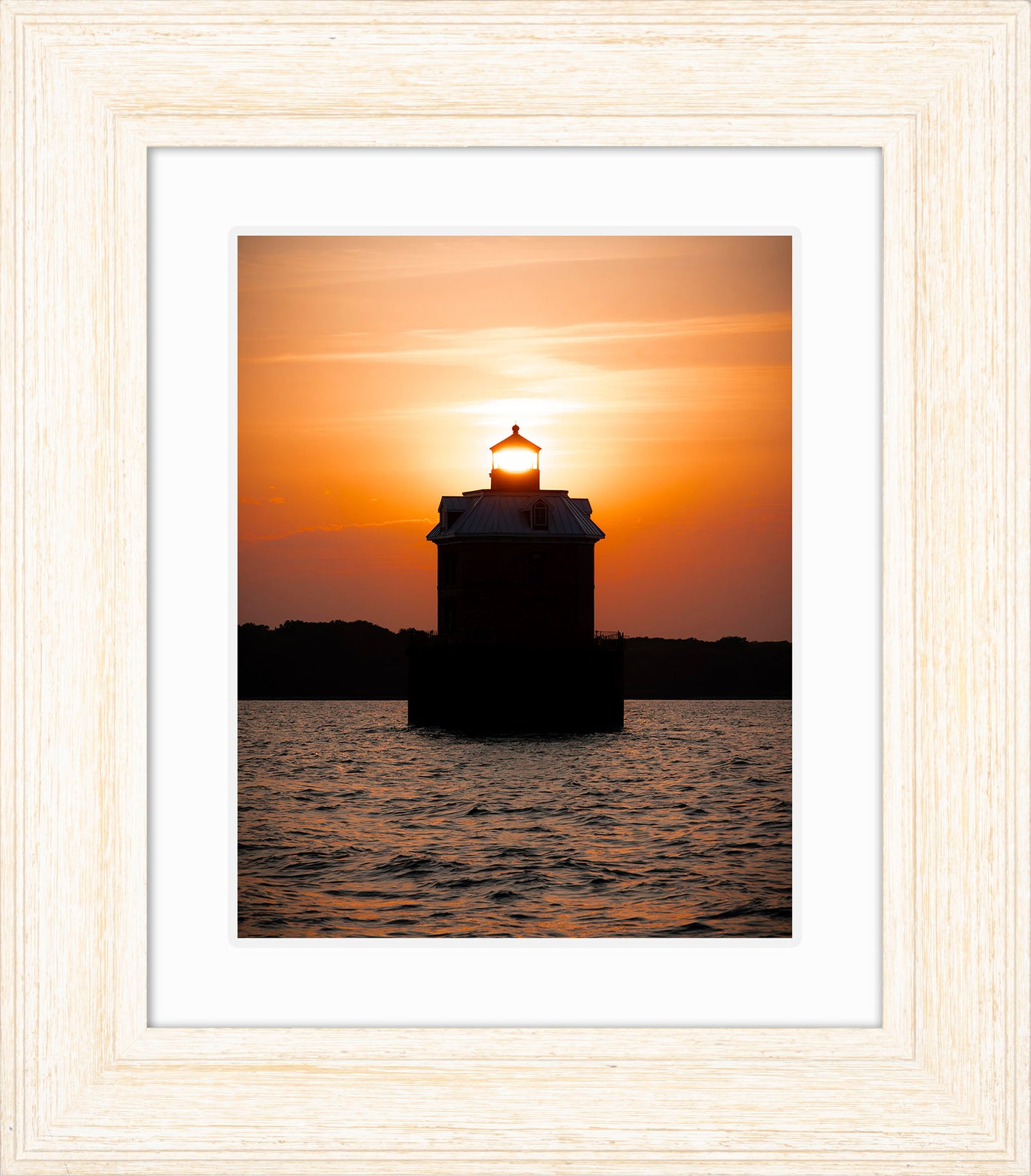Sunfire Through Sandy Point Light