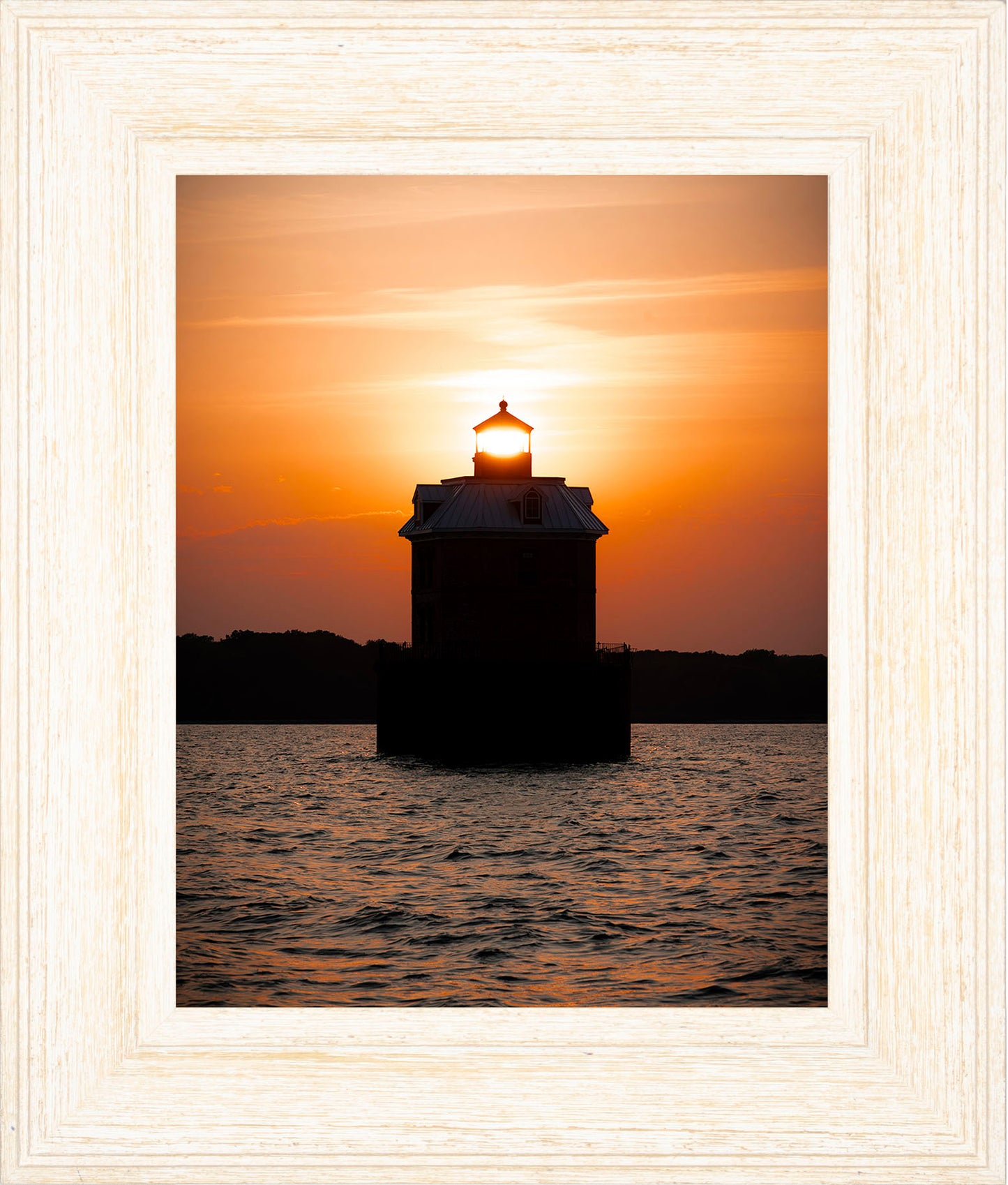 Sunfire Through Sandy Point Light