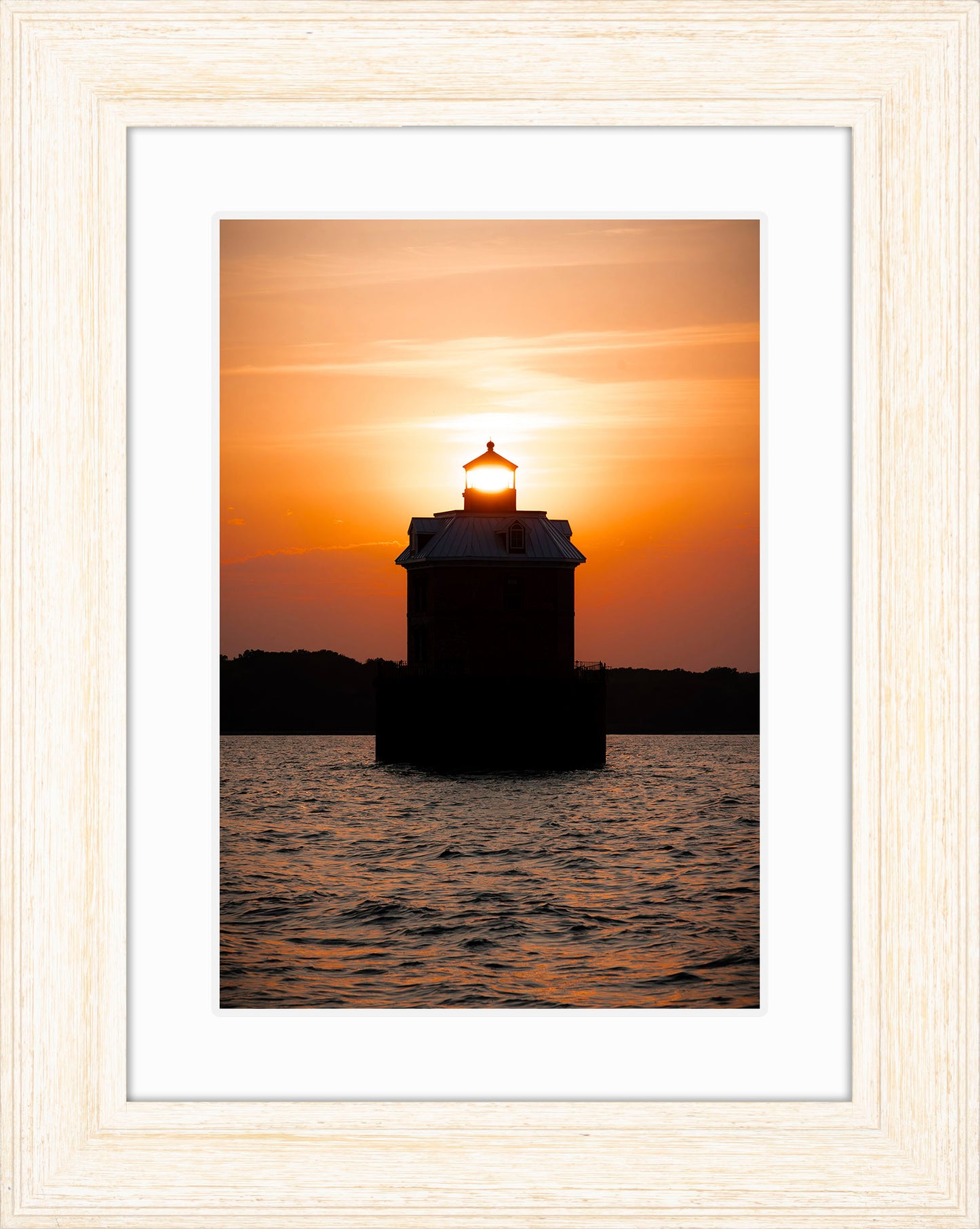 Sunfire Through Sandy Point Light