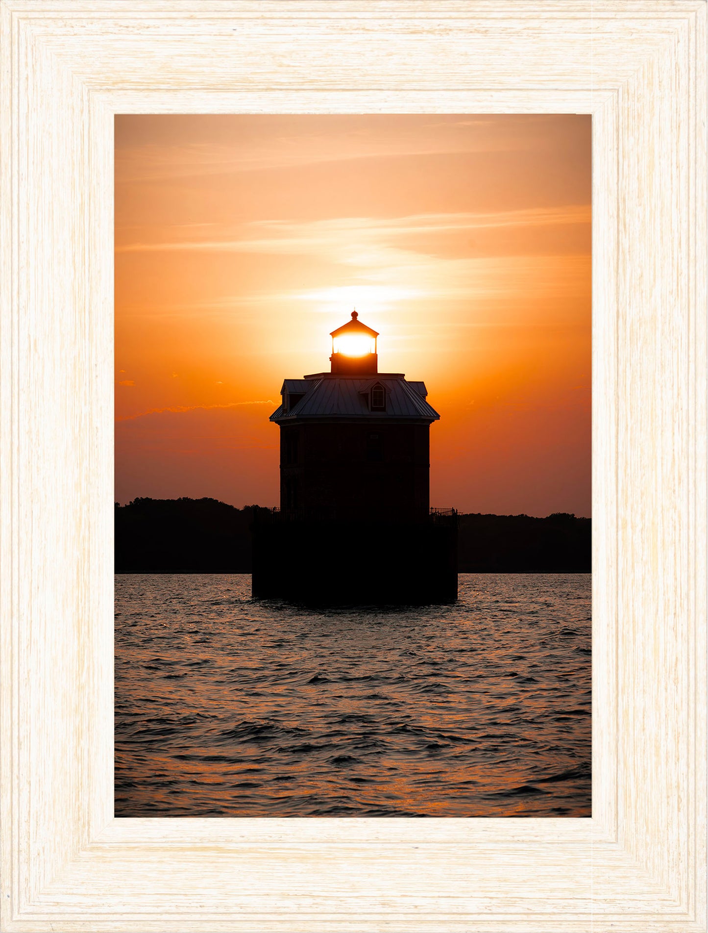 Sunfire Through Sandy Point Light