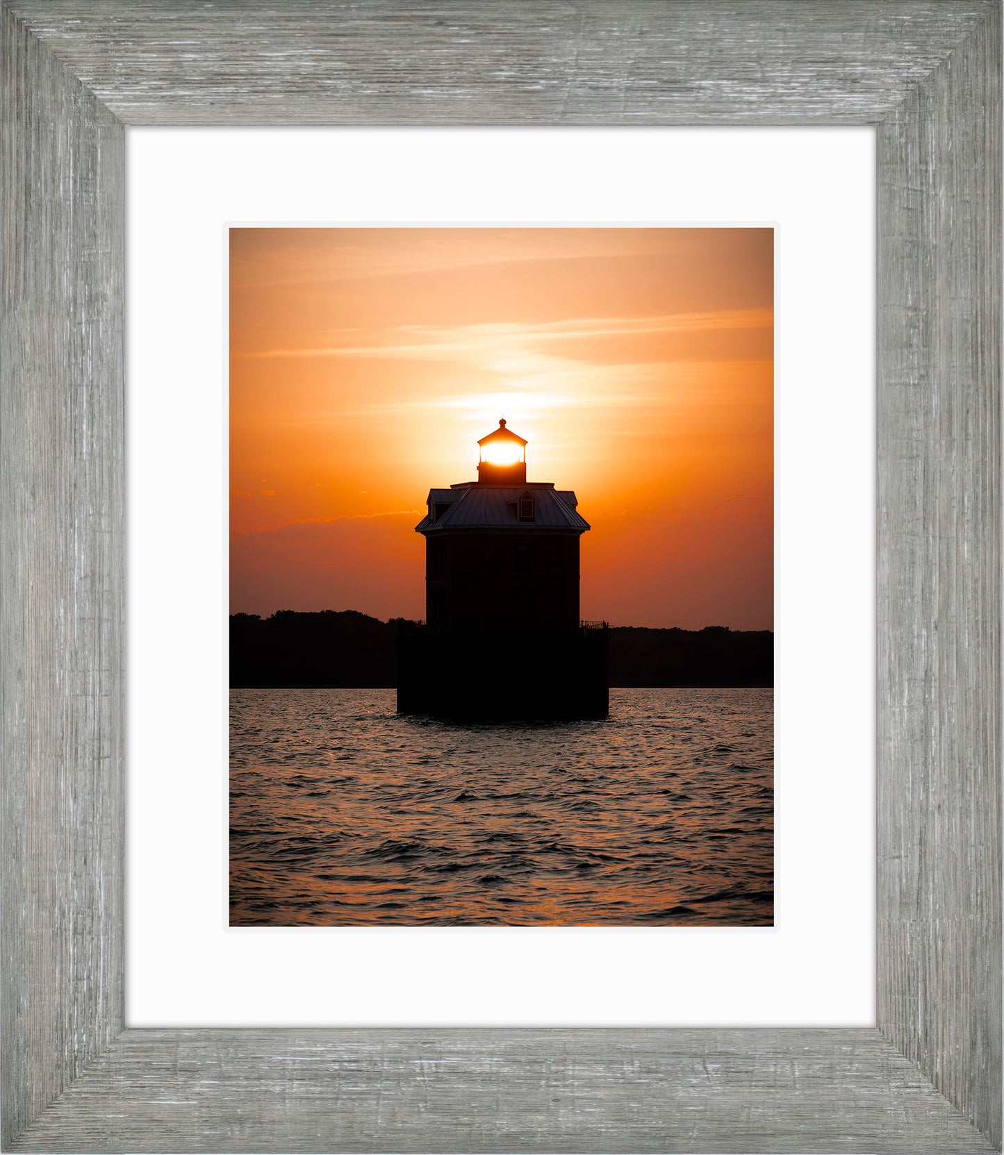 Sunfire Through Sandy Point Light