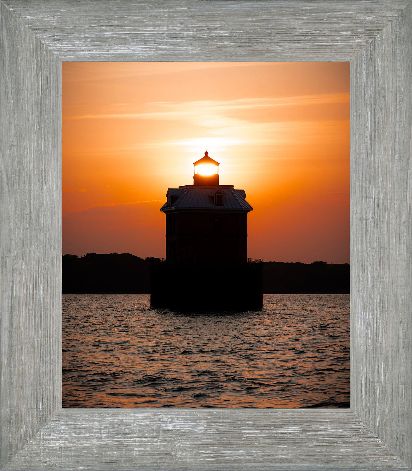 Sunfire Through Sandy Point Light