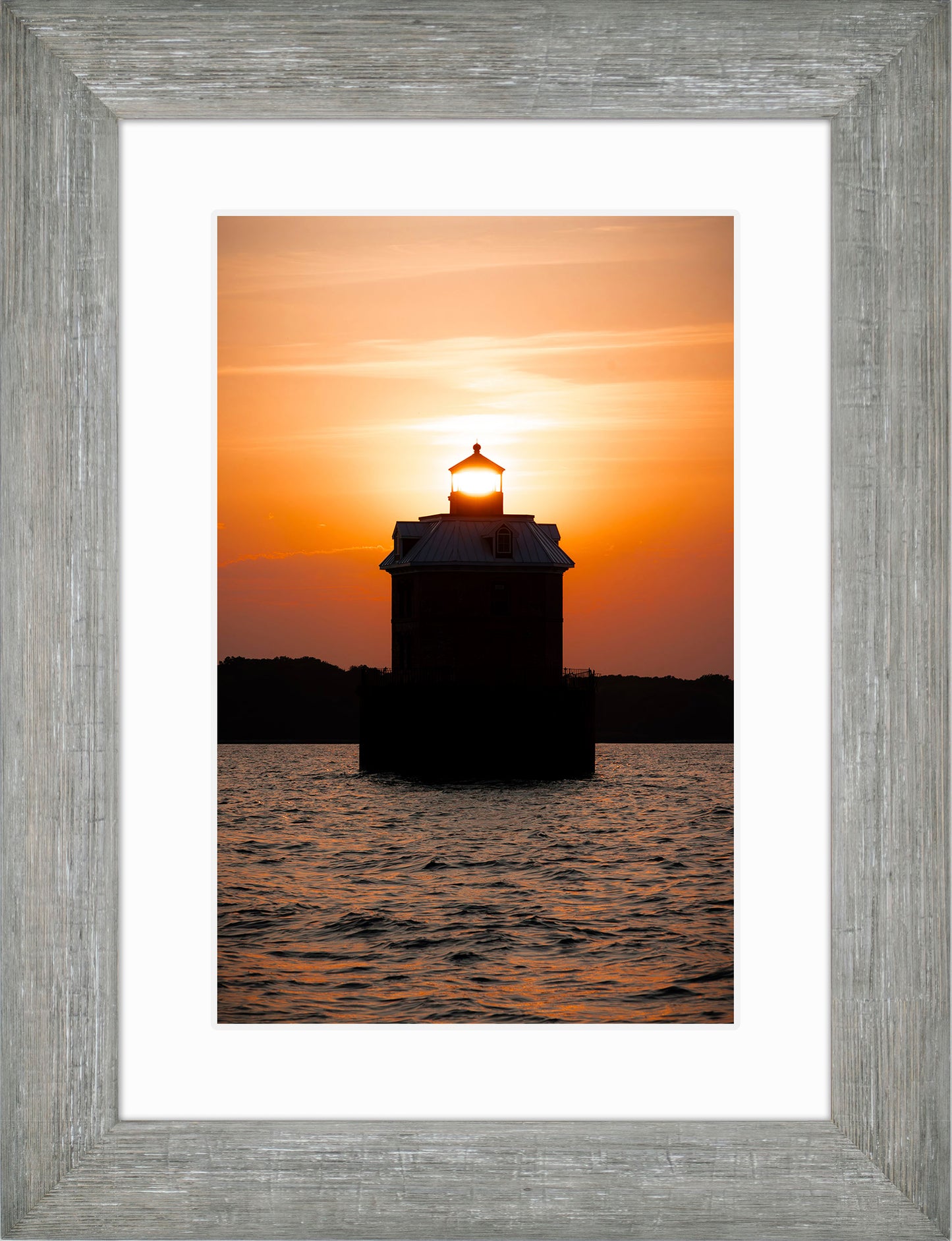 Sunfire Through Sandy Point Light
