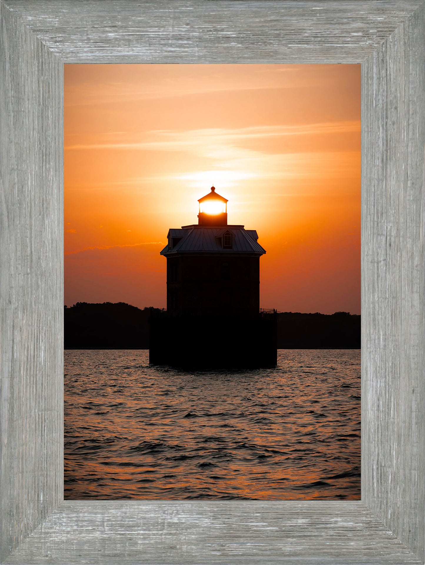 Sunfire Through Sandy Point Light