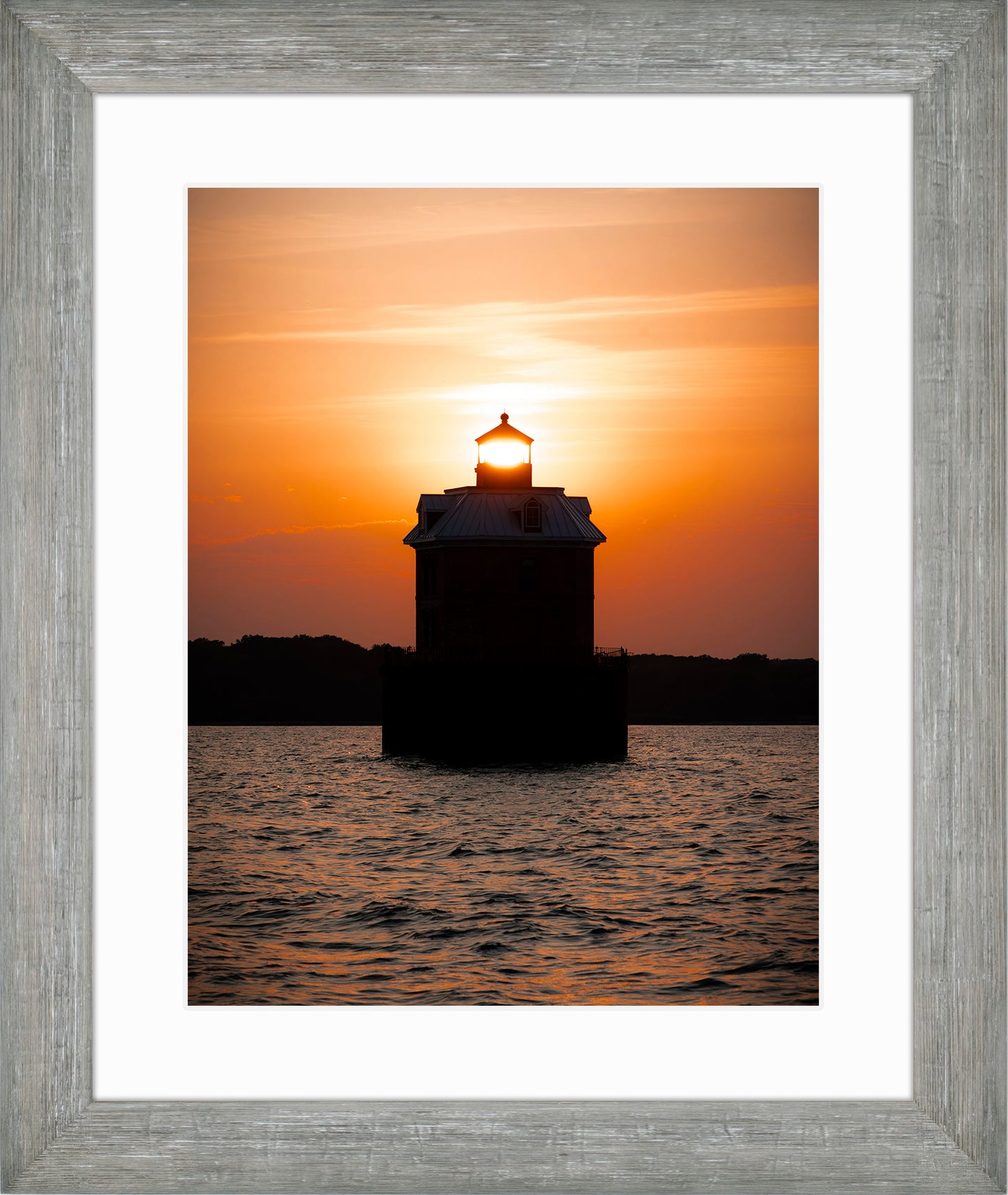 Sunfire Through Sandy Point Light