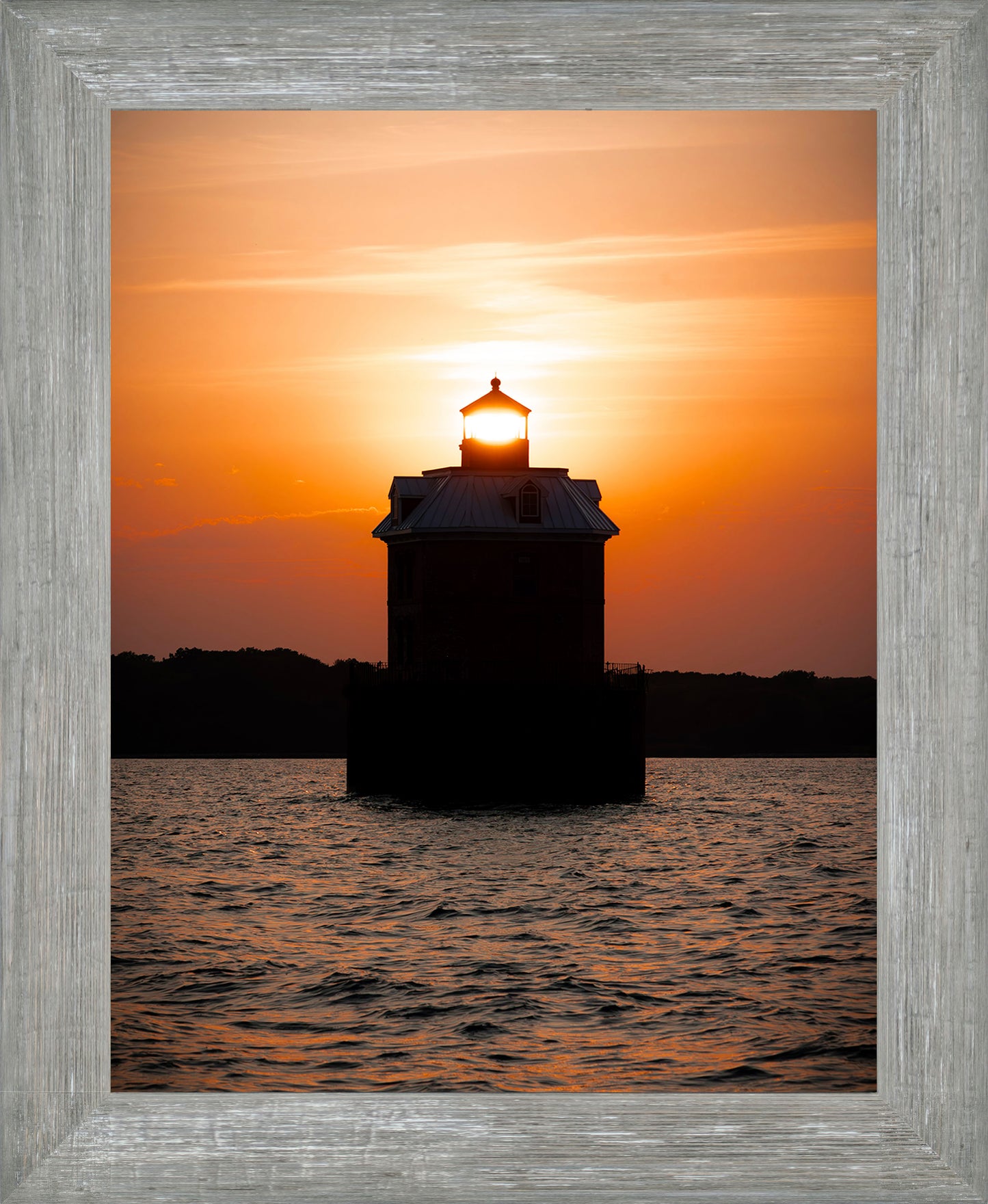 Sunfire Through Sandy Point Light