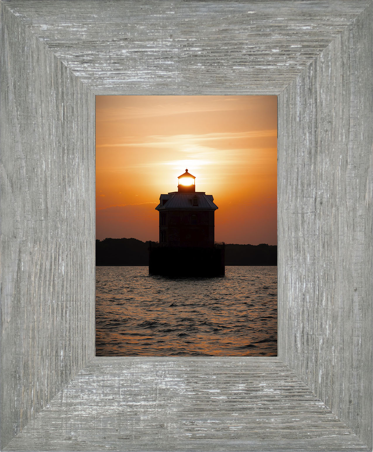Sunfire Through Sandy Point Light