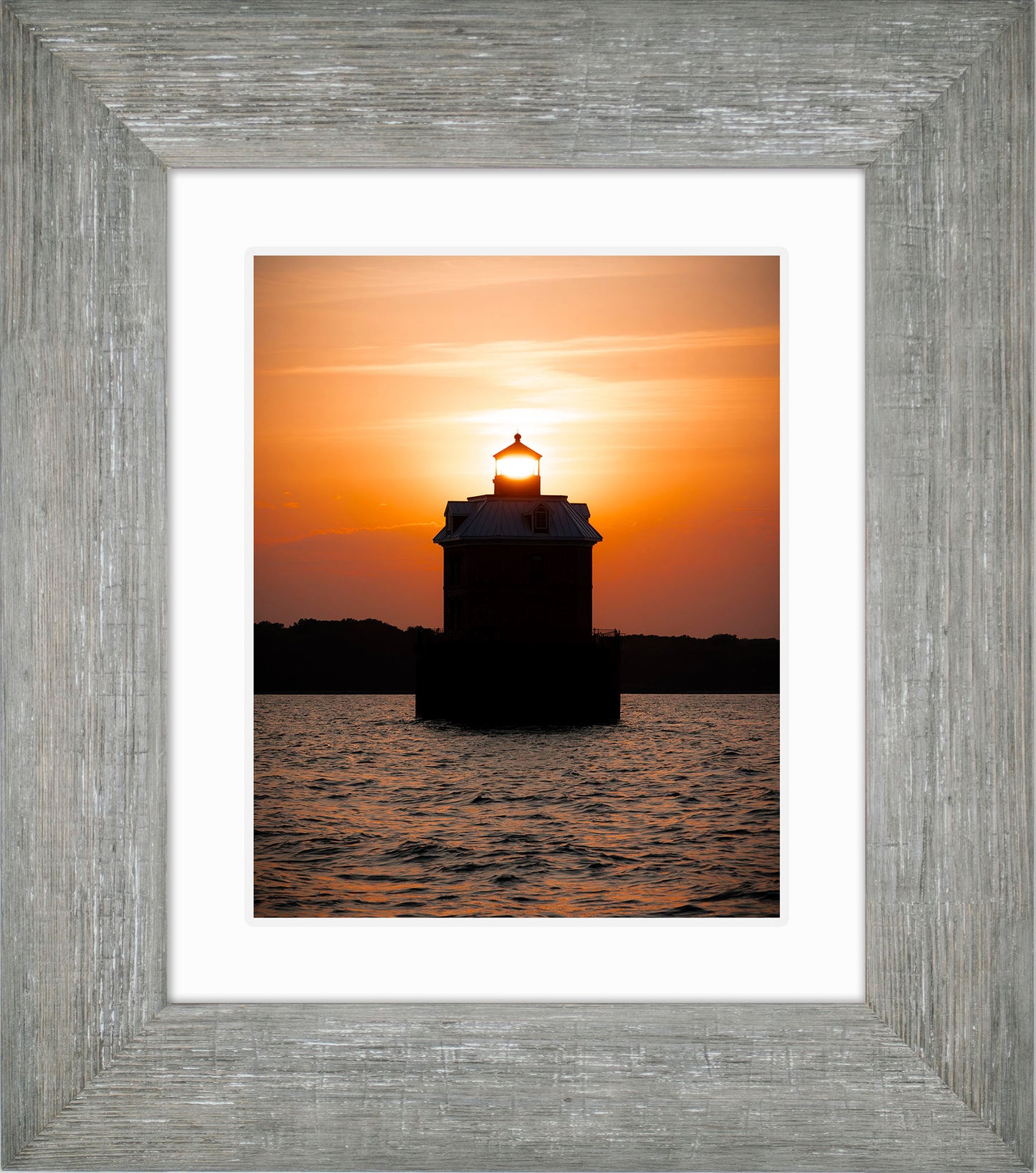 Sunfire Through Sandy Point Light