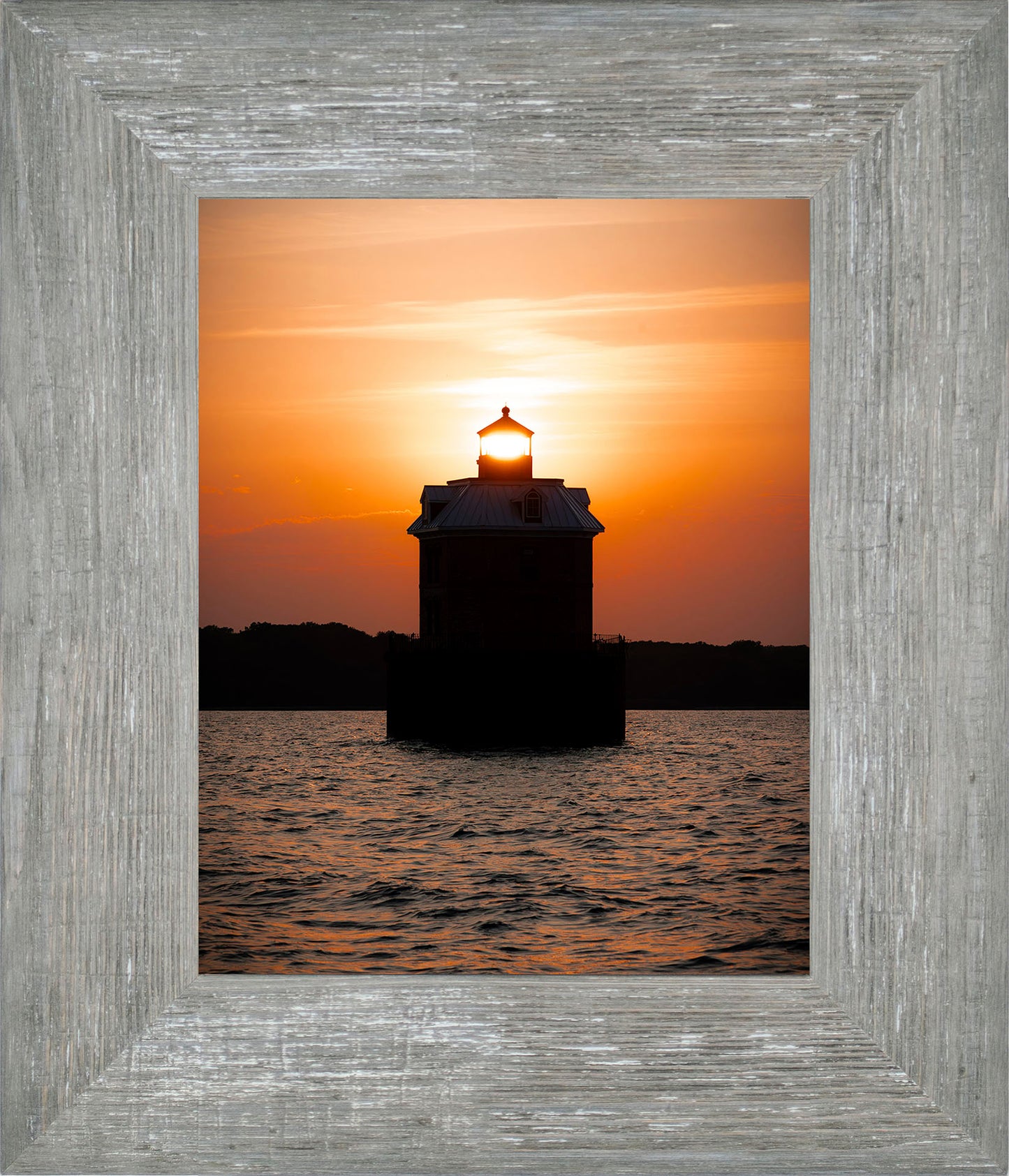 Sunfire Through Sandy Point Light