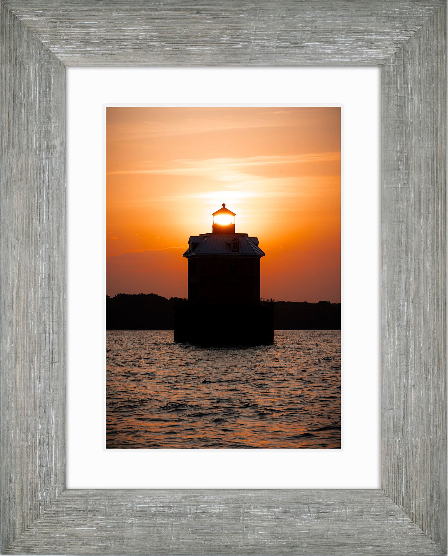 Sunfire Through Sandy Point Light