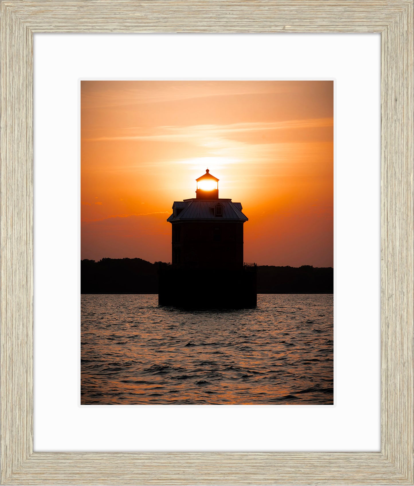 Sunfire Through Sandy Point Light