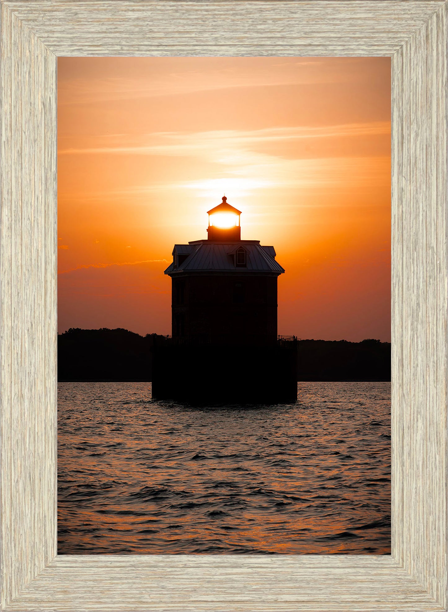 Sunfire Through Sandy Point Light