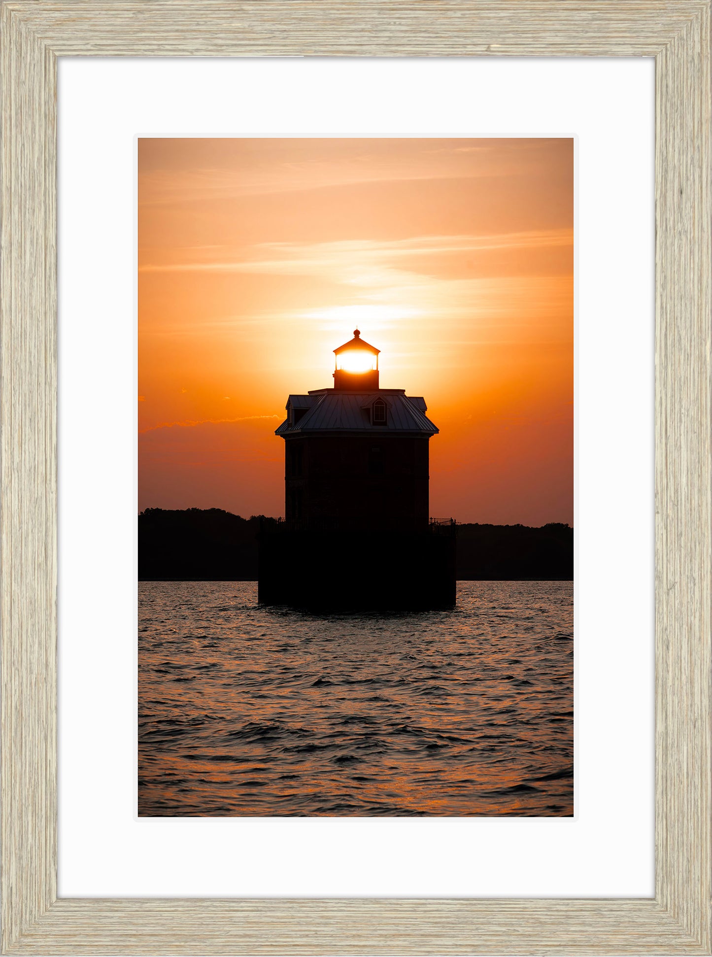 Sunfire Through Sandy Point Light