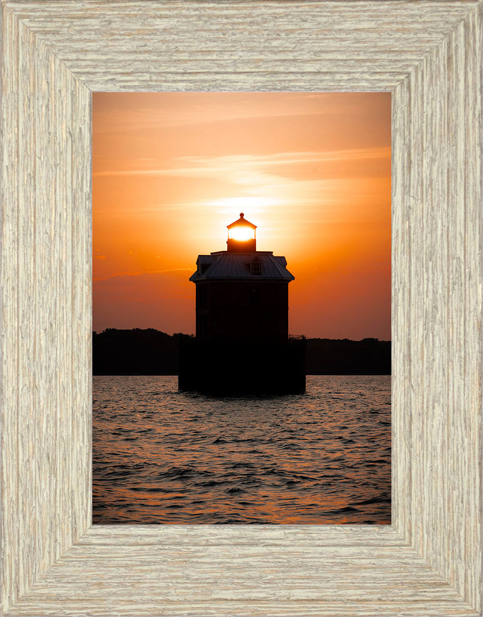 Sunfire Through Sandy Point Light