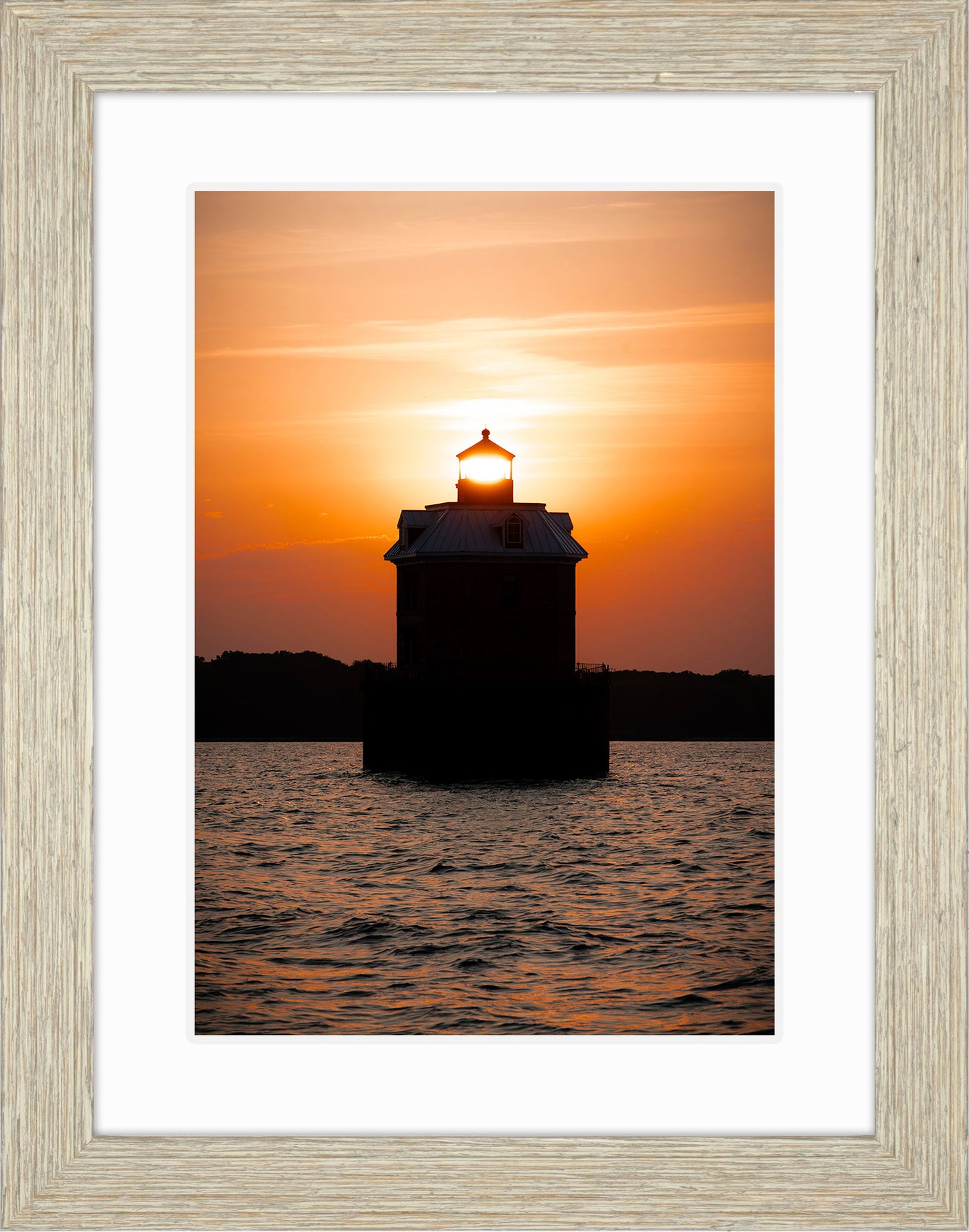 Sunfire Through Sandy Point Light