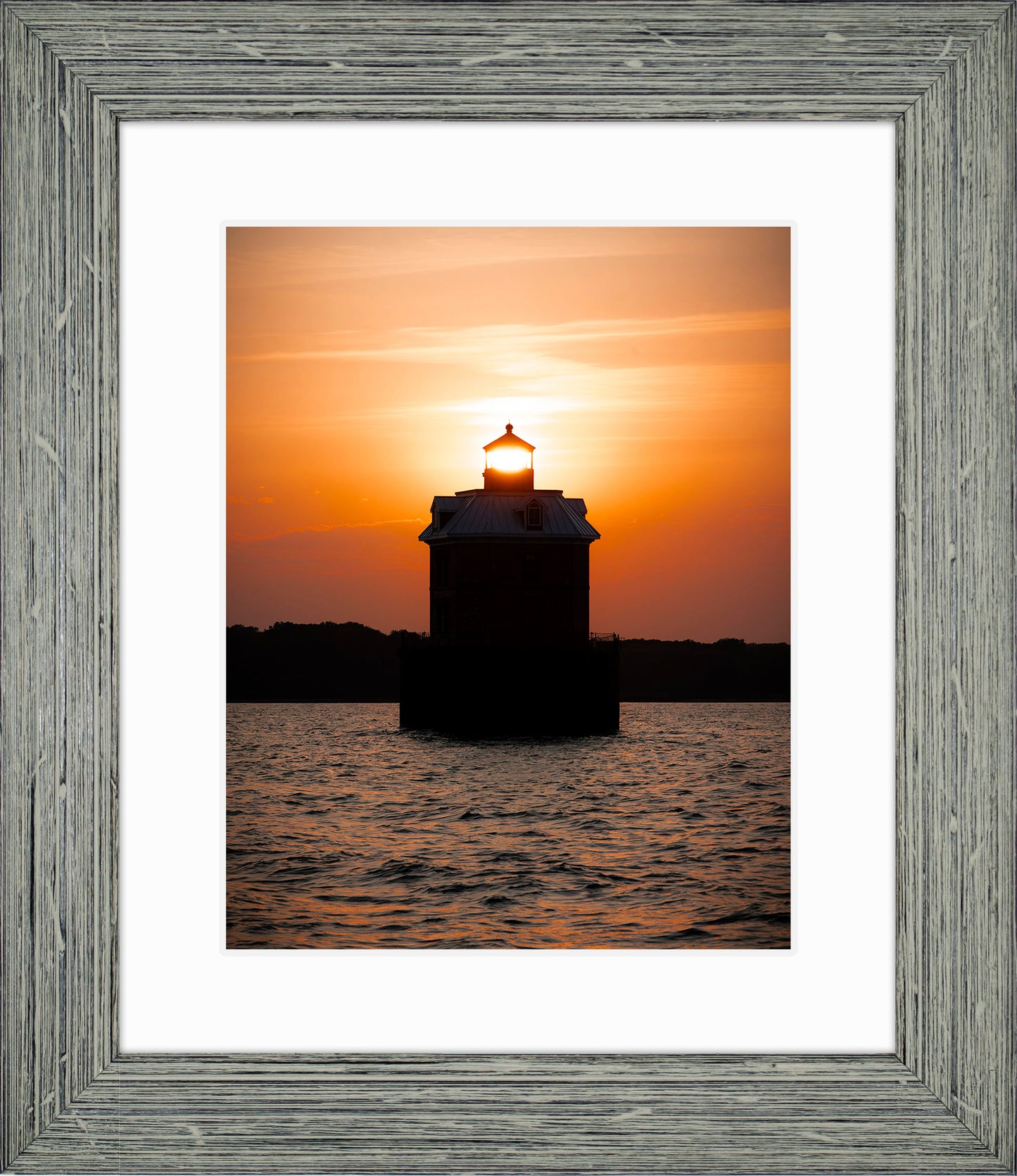 Sunfire Through Sandy Point Light