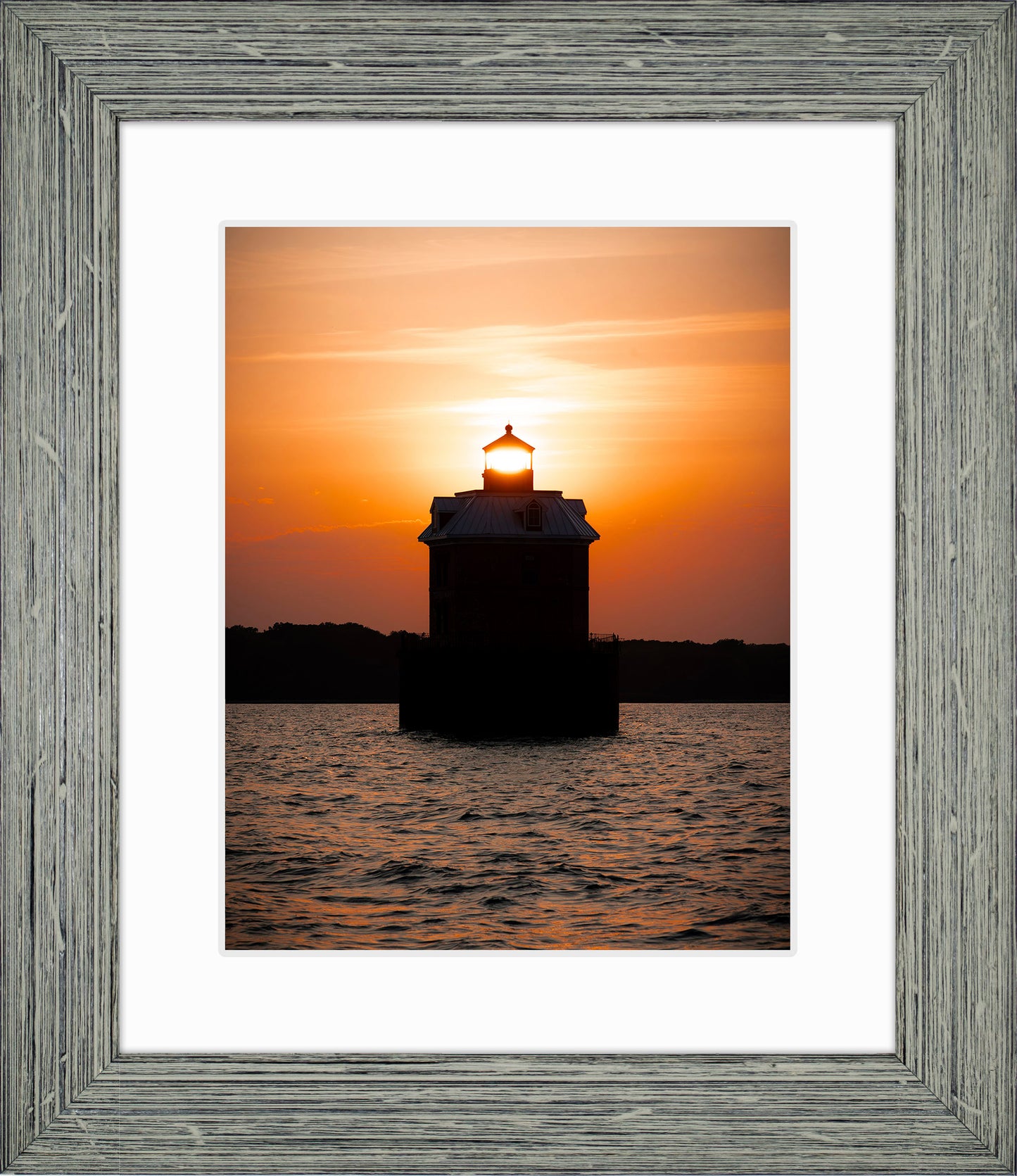 Sunfire Through Sandy Point Light