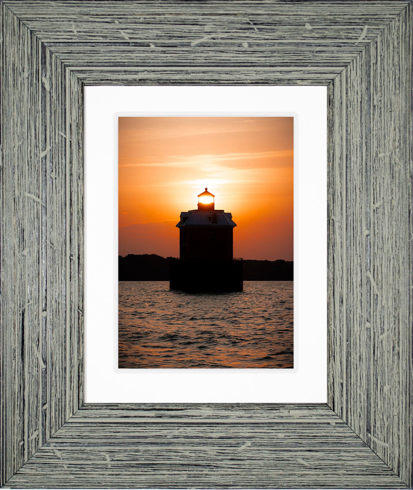 Sunfire Through Sandy Point Light