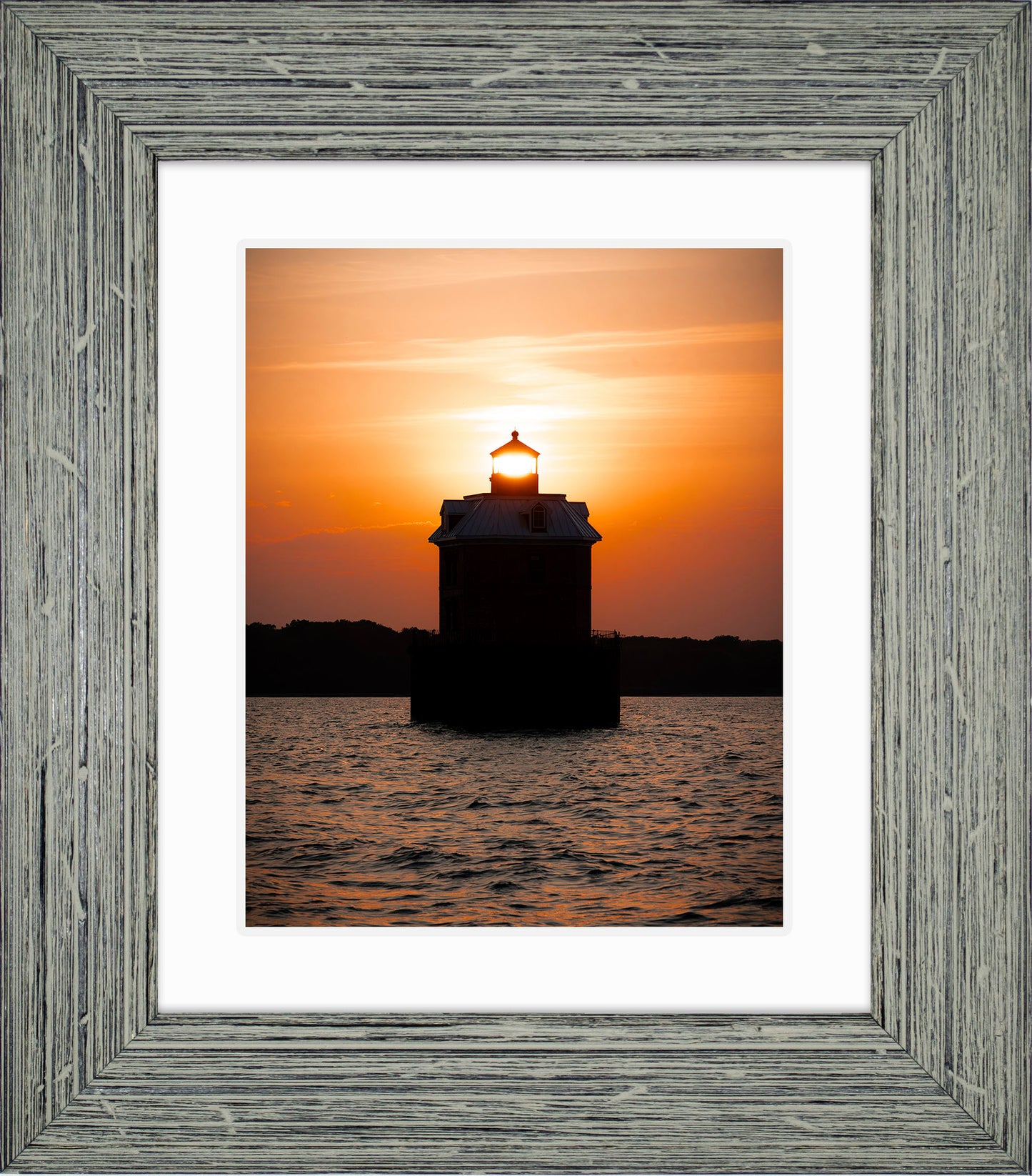 Sunfire Through Sandy Point Light