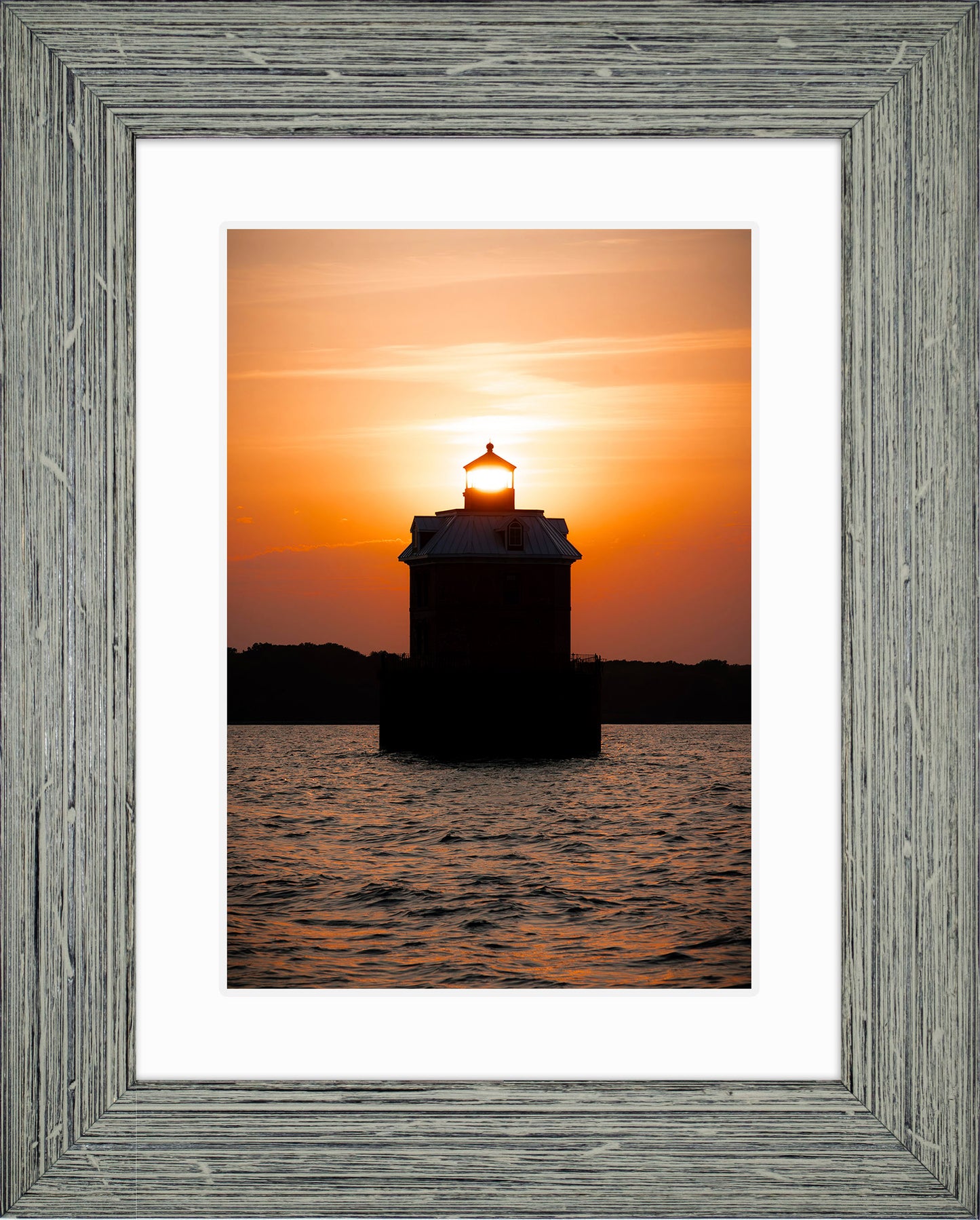 Sunfire Through Sandy Point Light