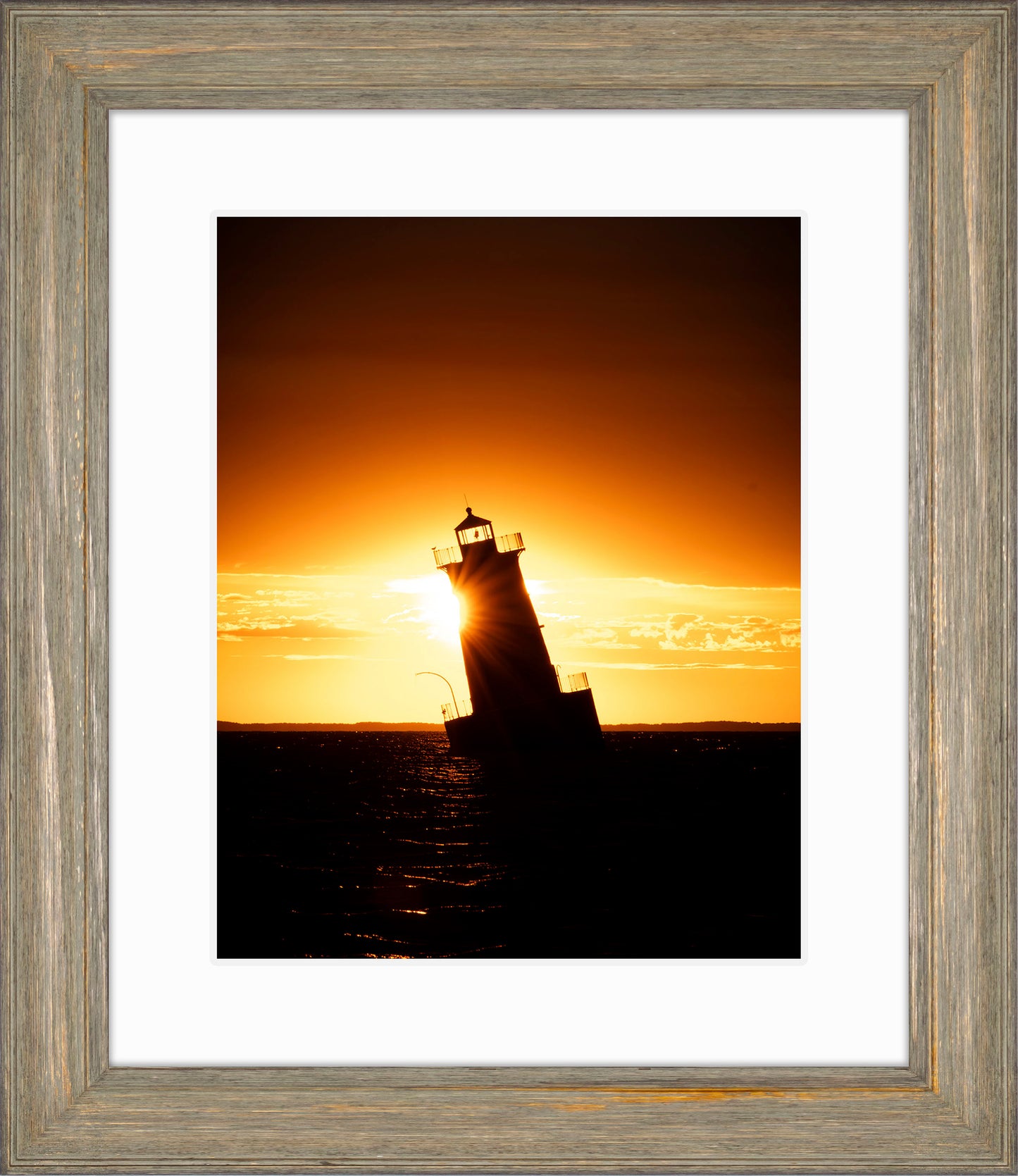 Sunrise at Sharps Island Light
