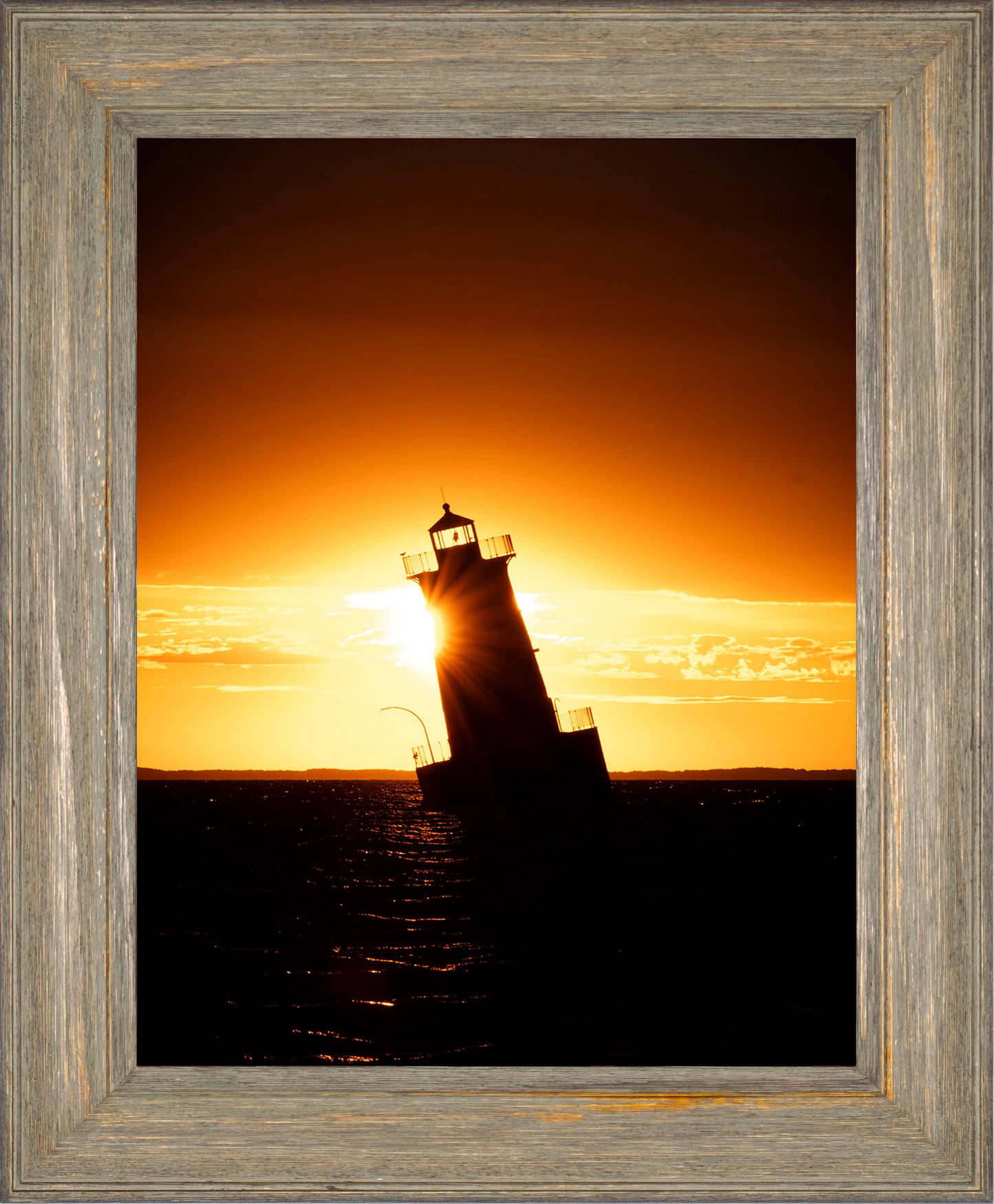 Sunrise at Sharps Island Light