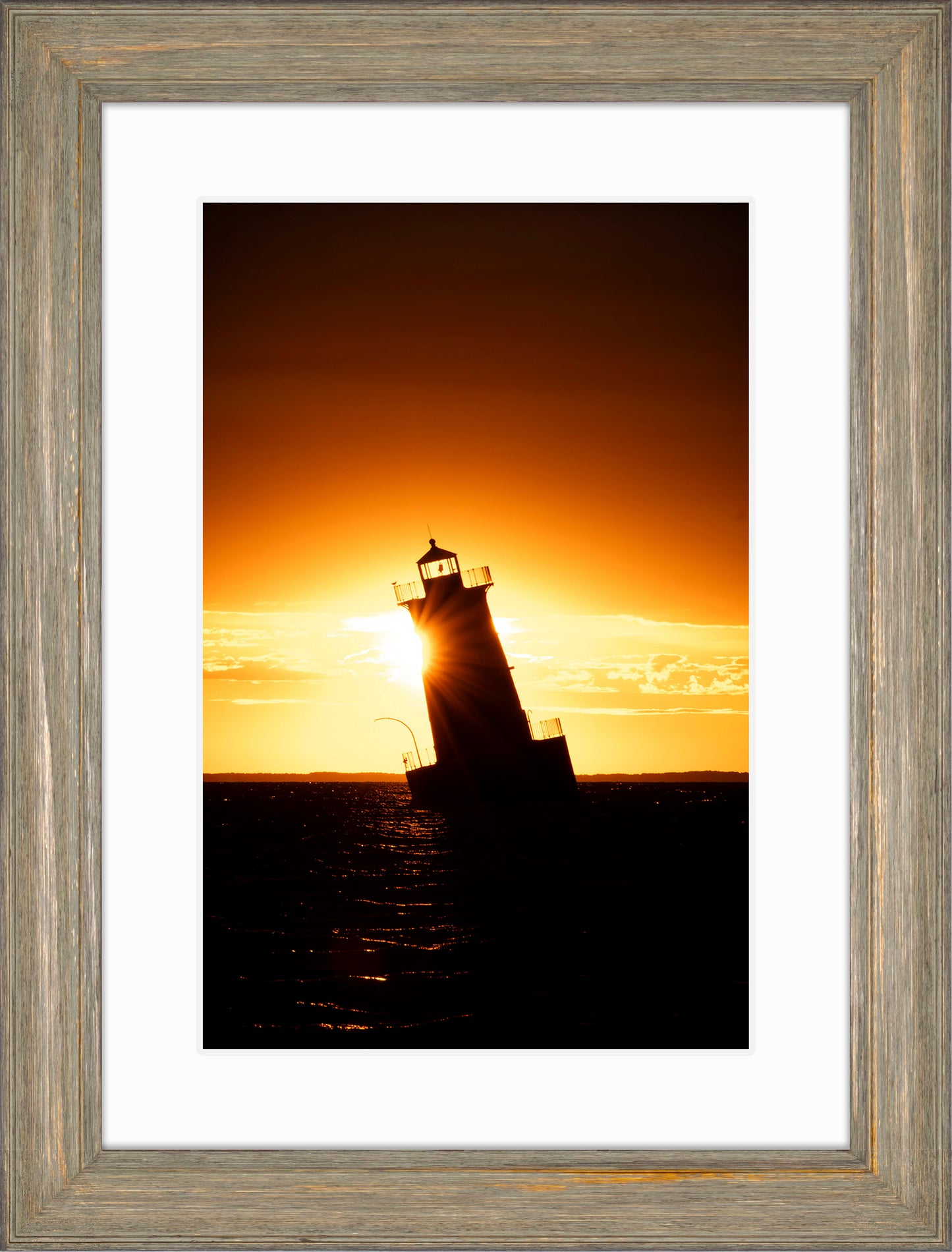 Sunrise at Sharps Island Light
