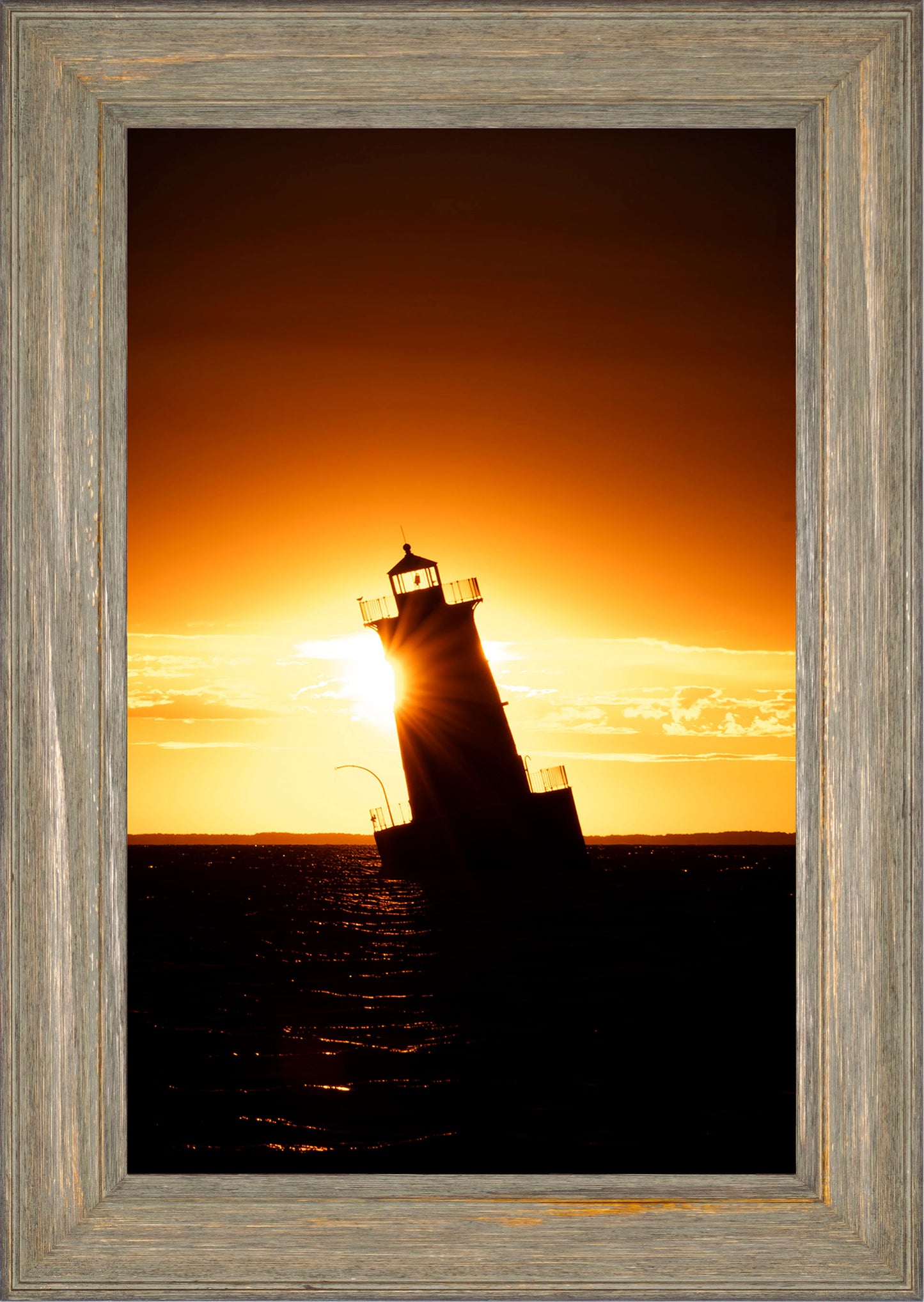 Sunrise at Sharps Island Light