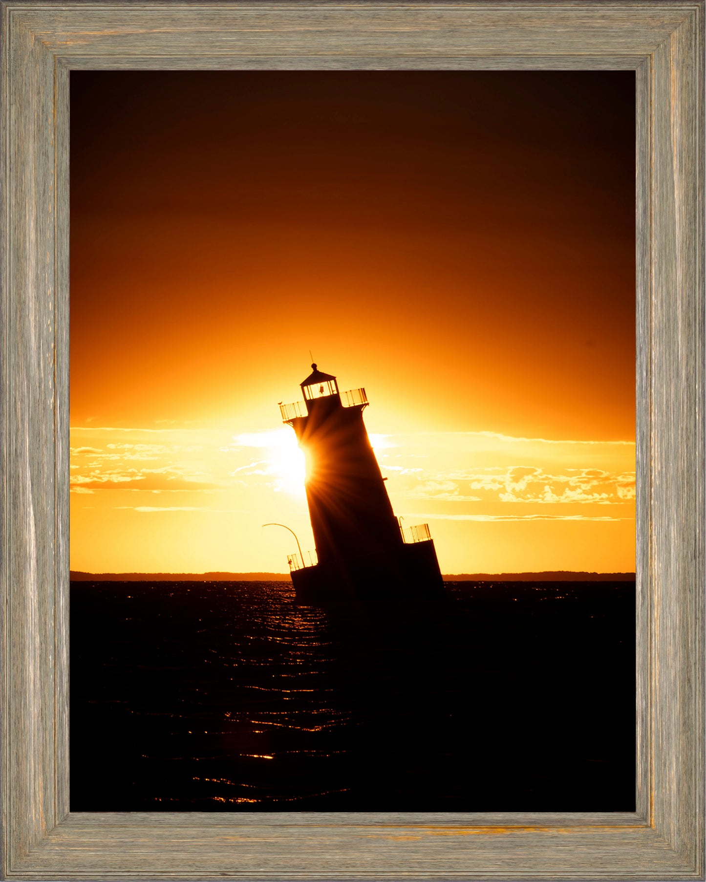 Sunrise at Sharps Island Light