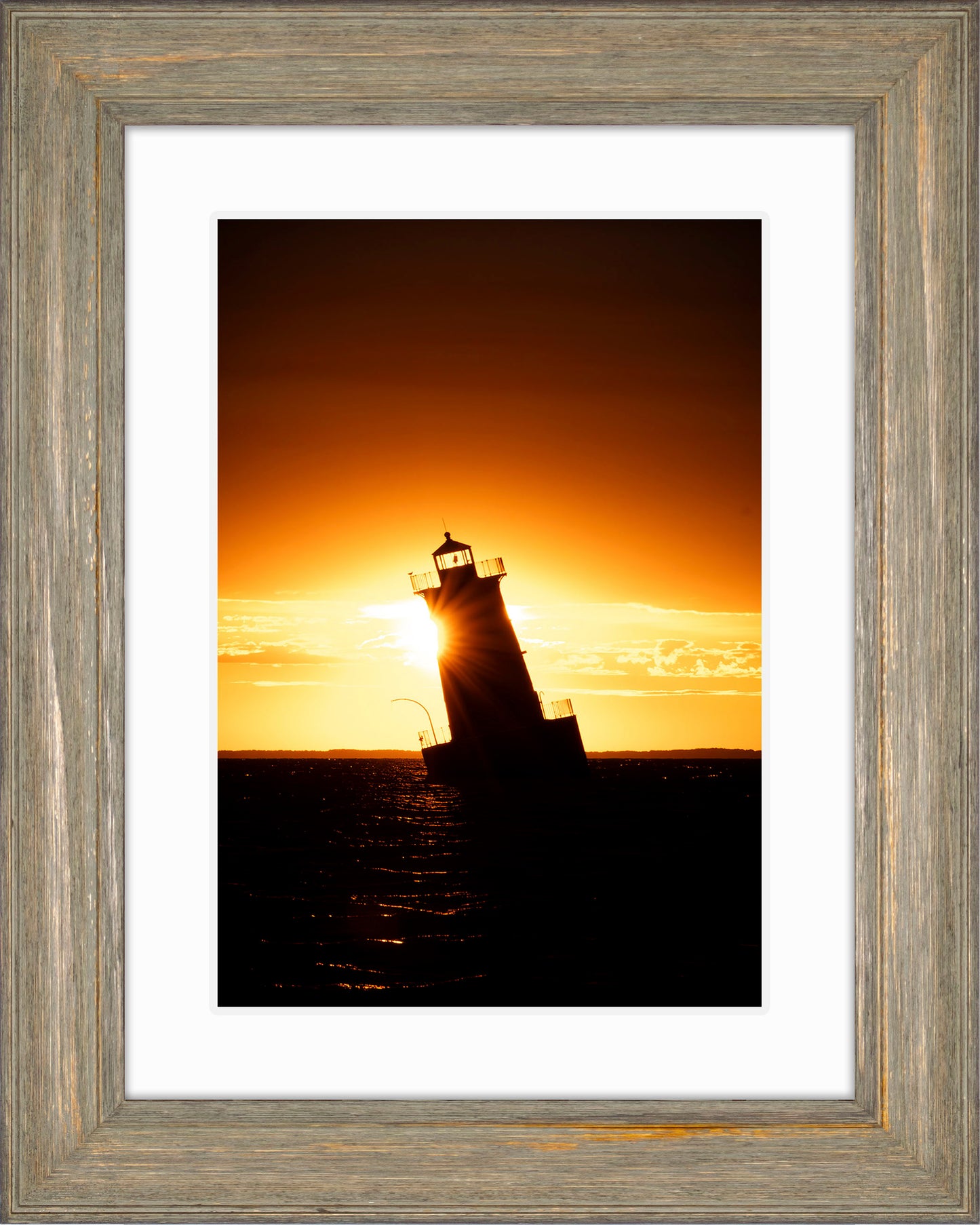Sunrise at Sharps Island Light