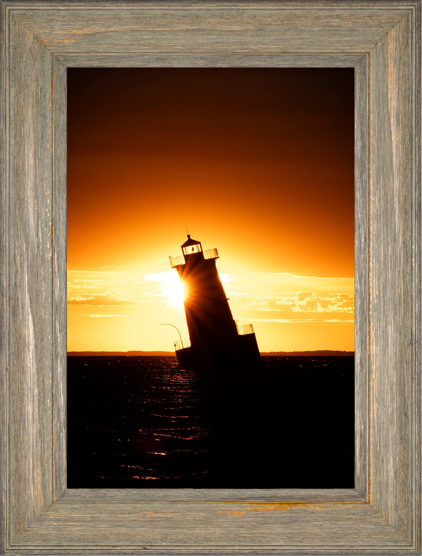 Sunrise at Sharps Island Light