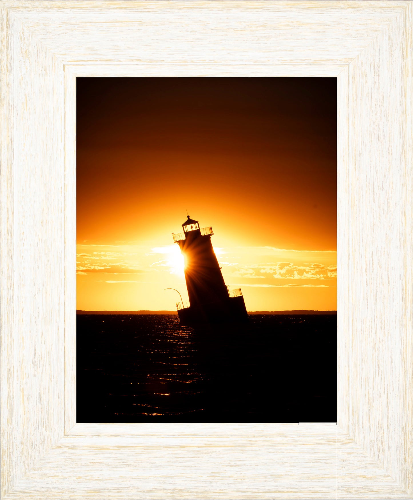 Sunrise at Sharps Island Light