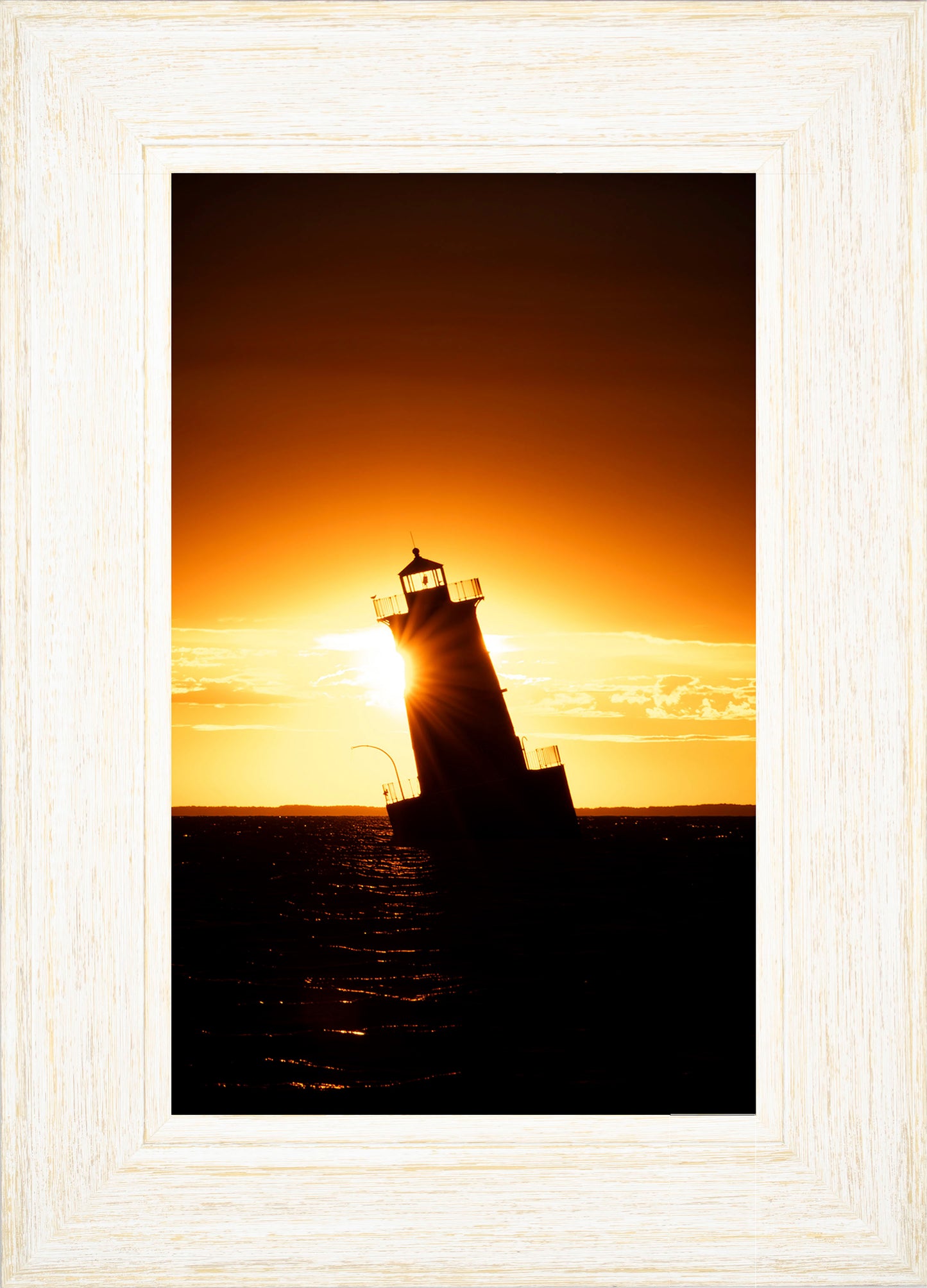 Sunrise at Sharps Island Light