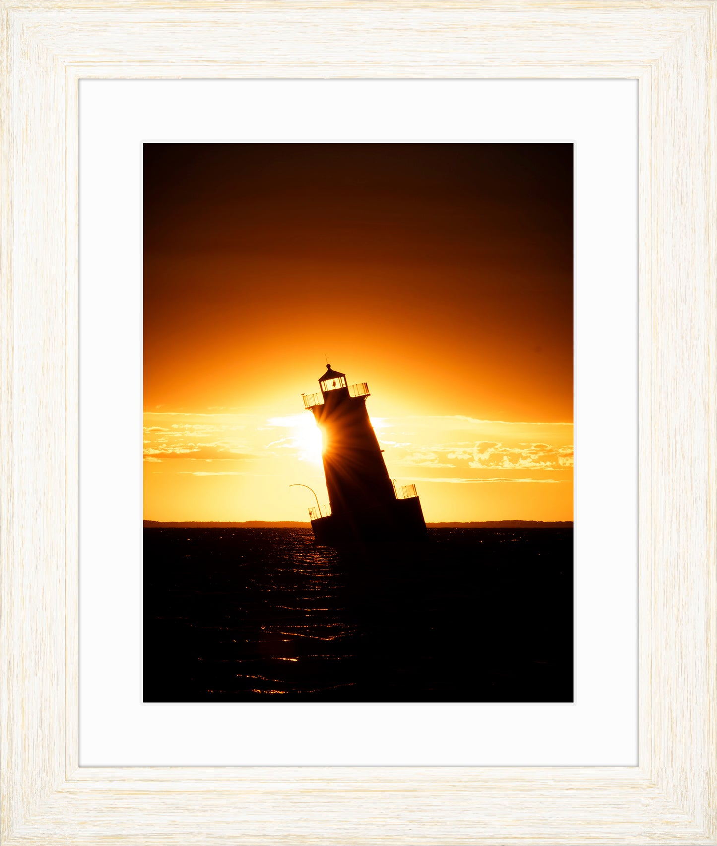 Sunrise at Sharps Island Light