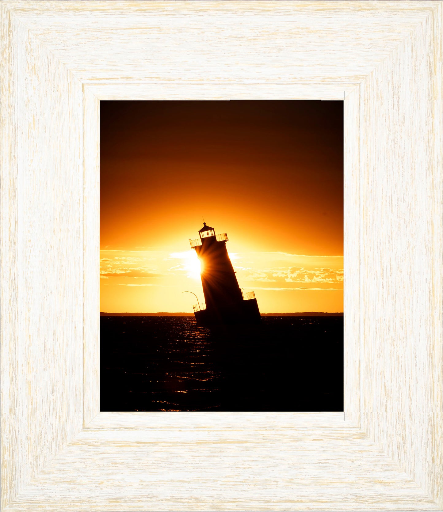 Sunrise at Sharps Island Light