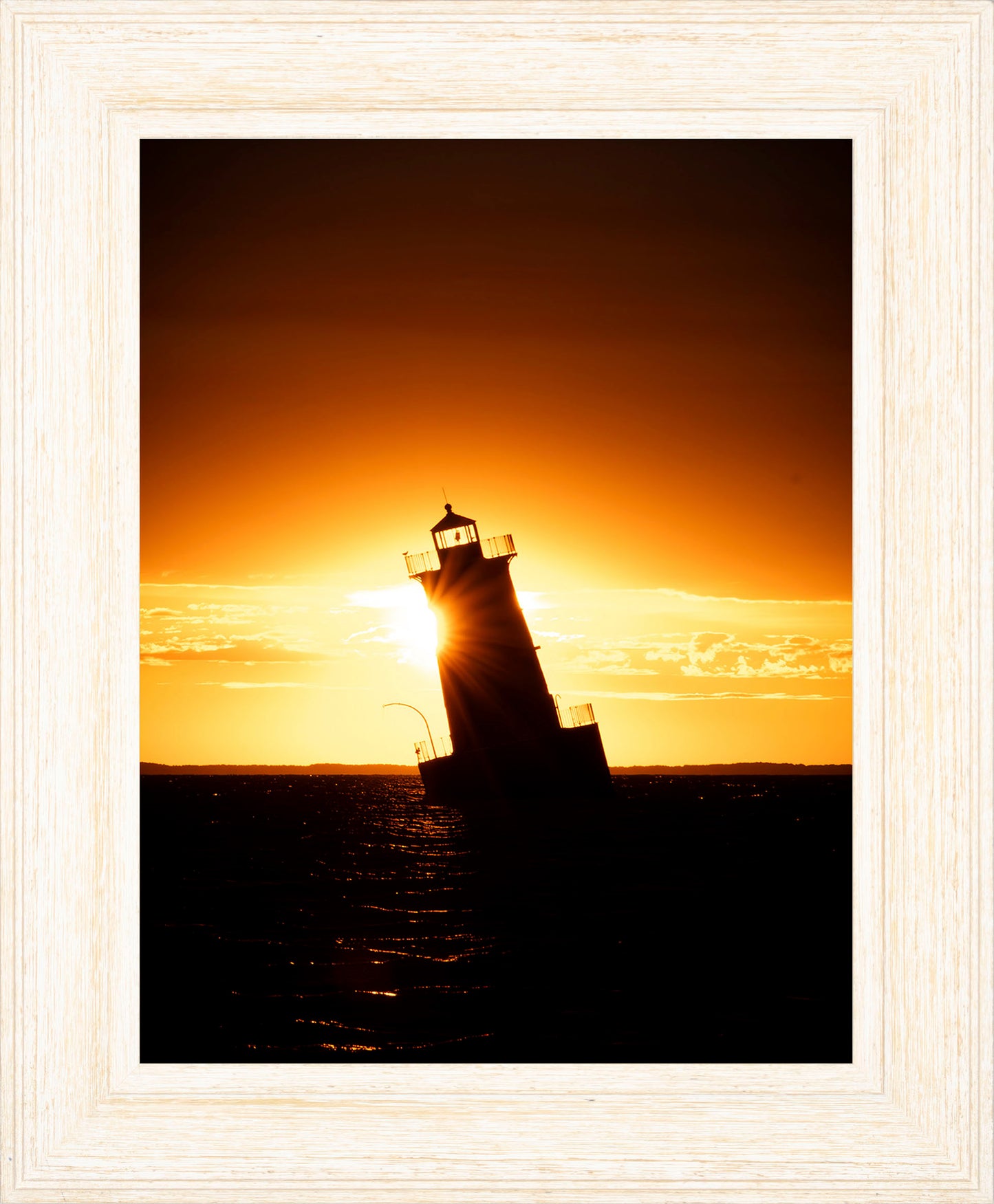 Sunrise at Sharps Island Light