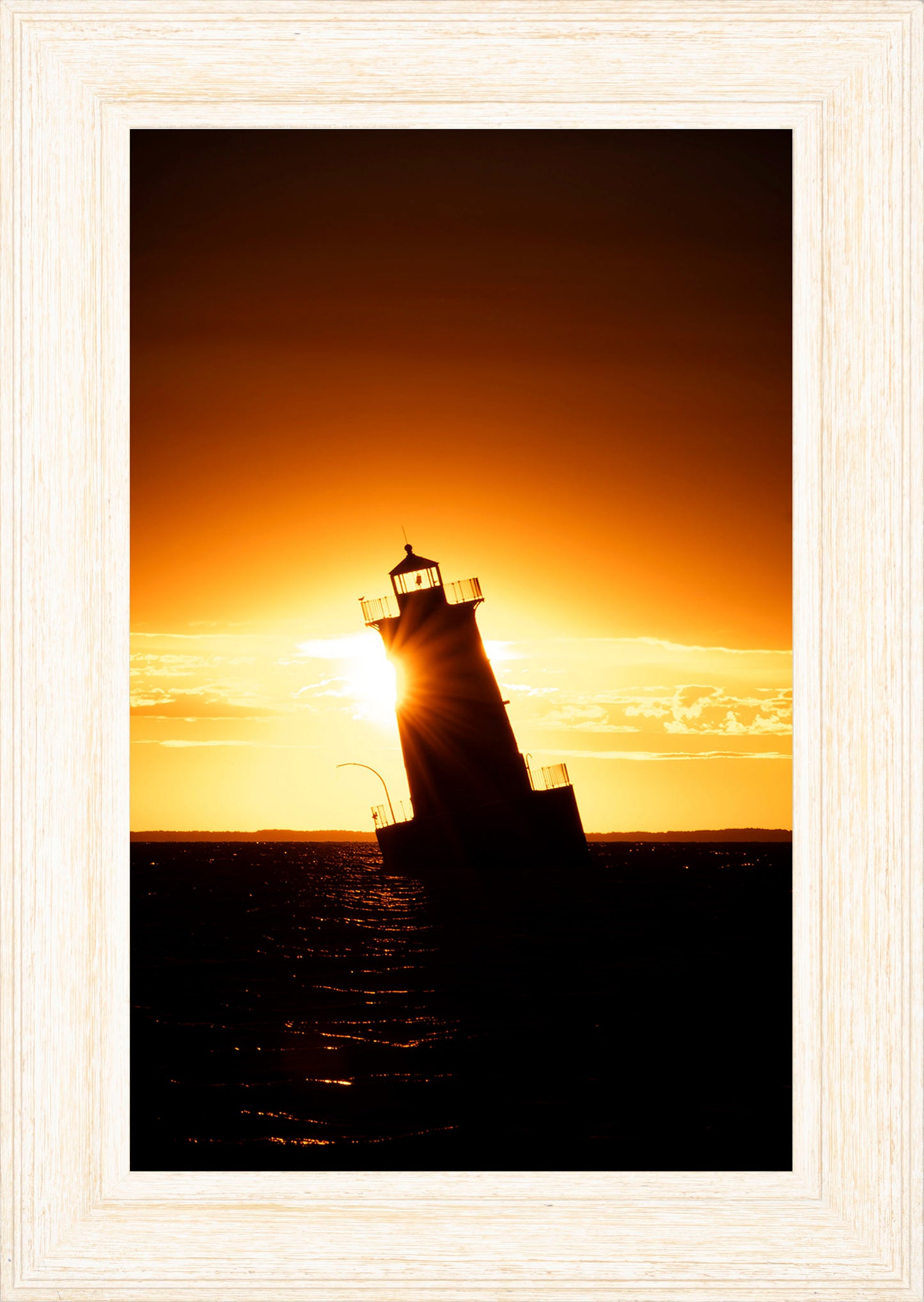 Sunrise at Sharps Island Light