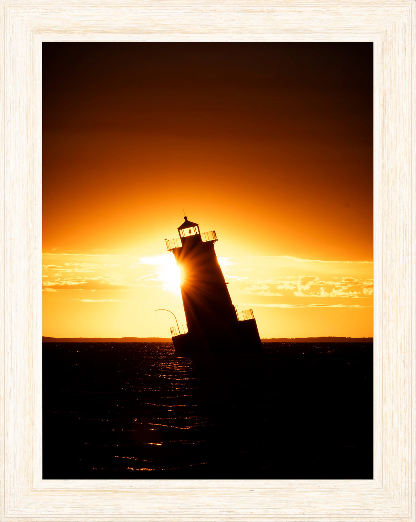 Sunrise at Sharps Island Light